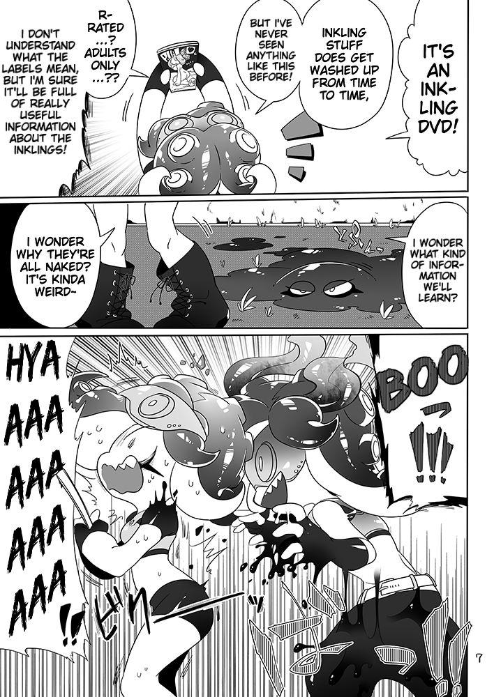 Jerkoff Michi to no Souguu | Encounter with the Unknown - Splatoon Brunette - Page 5