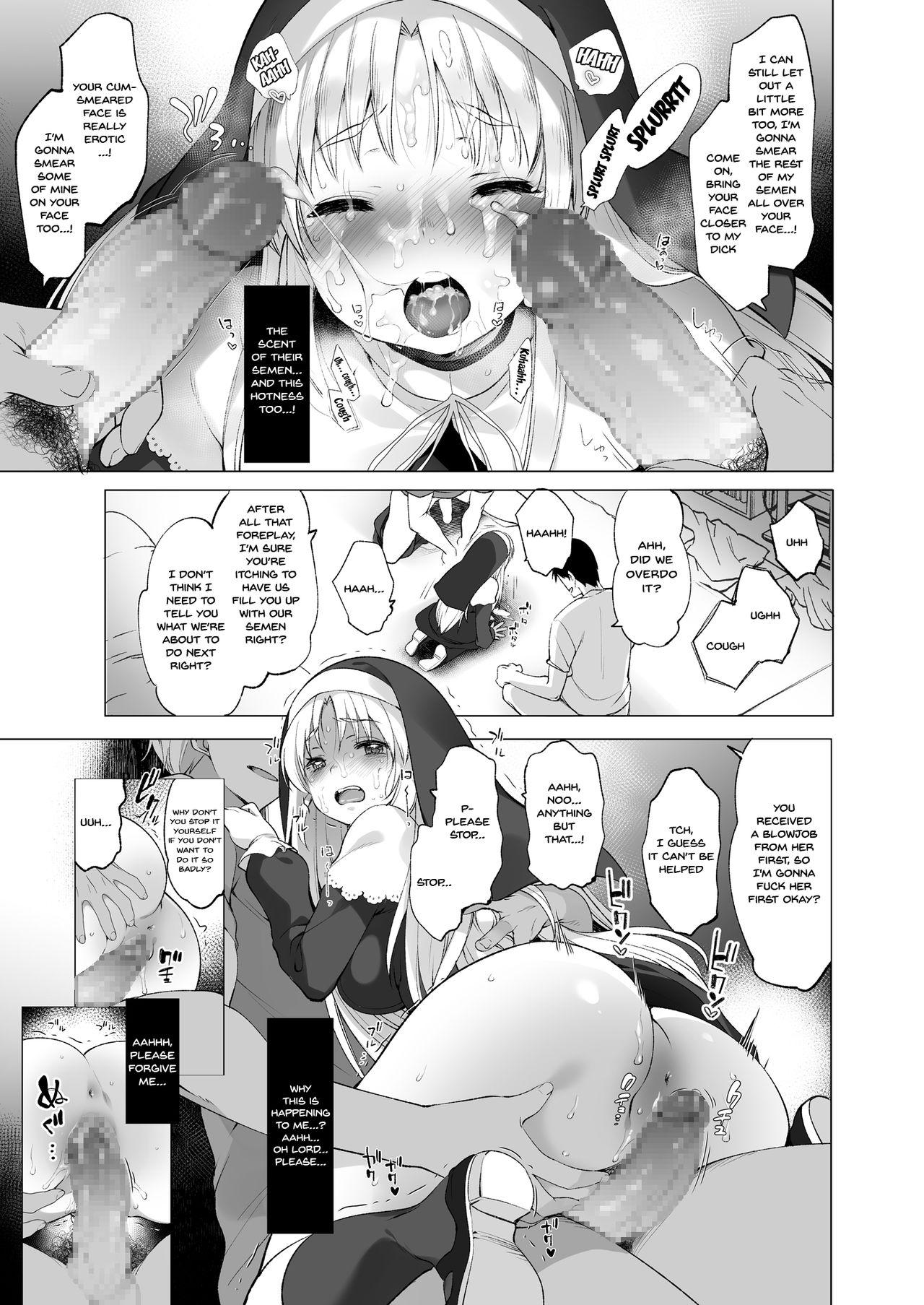Threesome Sister Cleaire to Himitsu no Saimin Appli 2 - Nijisanji Hot Women Fucking - Page 13