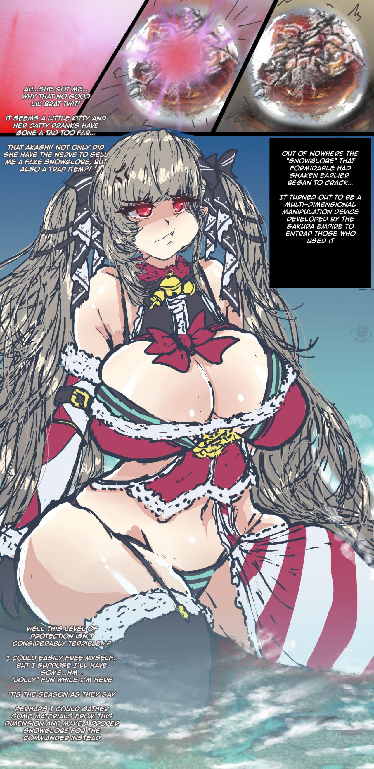 Gostoso Merry Formidable Christmas - Azur lane Amateur Teen - Page 4