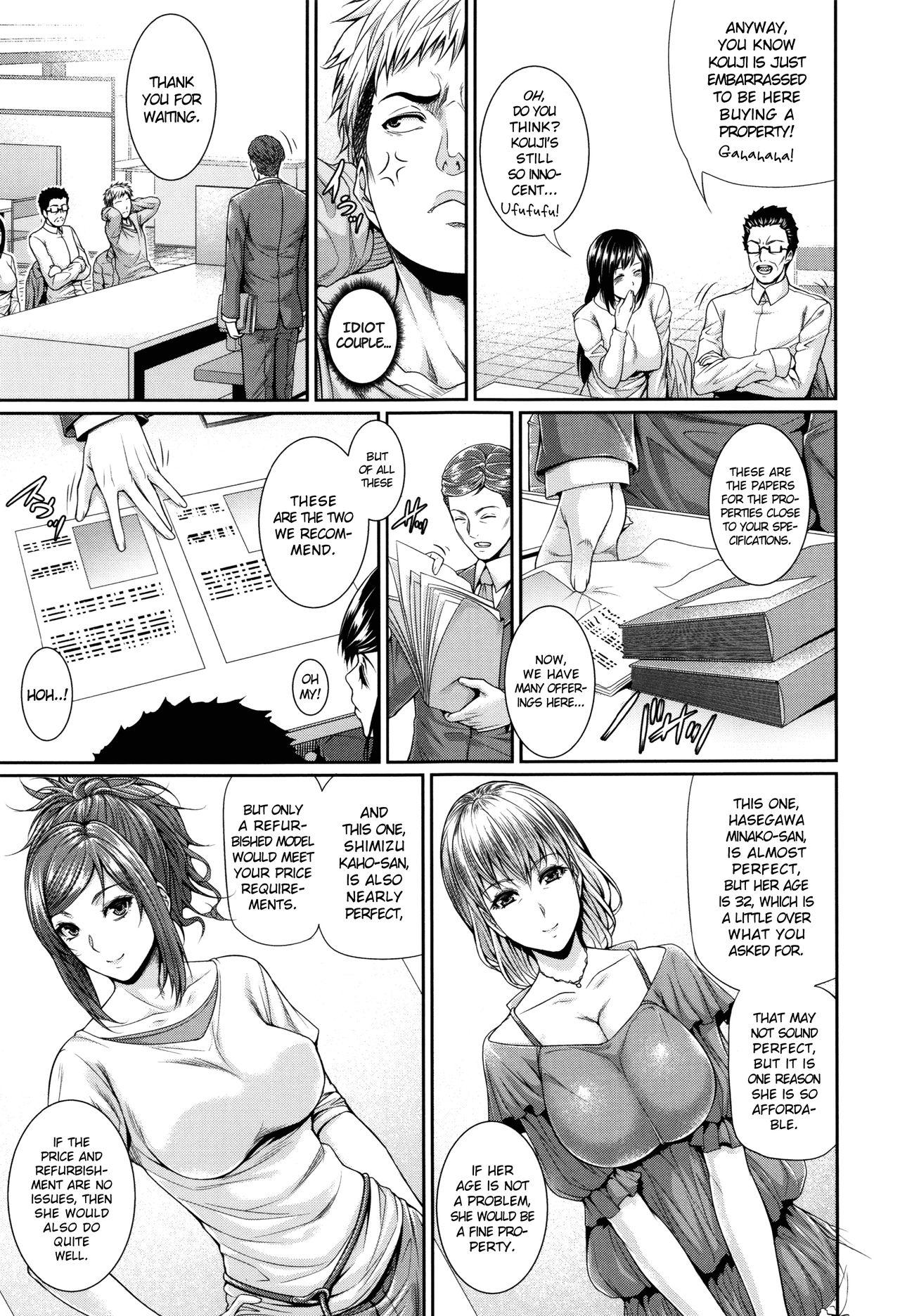 Sexy Girl [Zucchini] Yome Kounyuu Shimashita ~Fudousan Monogatari~ | I Bought My Wife ~Real Estate Story~ [English] [Ultimaflaral + N04h] Perfect Ass - Page 12