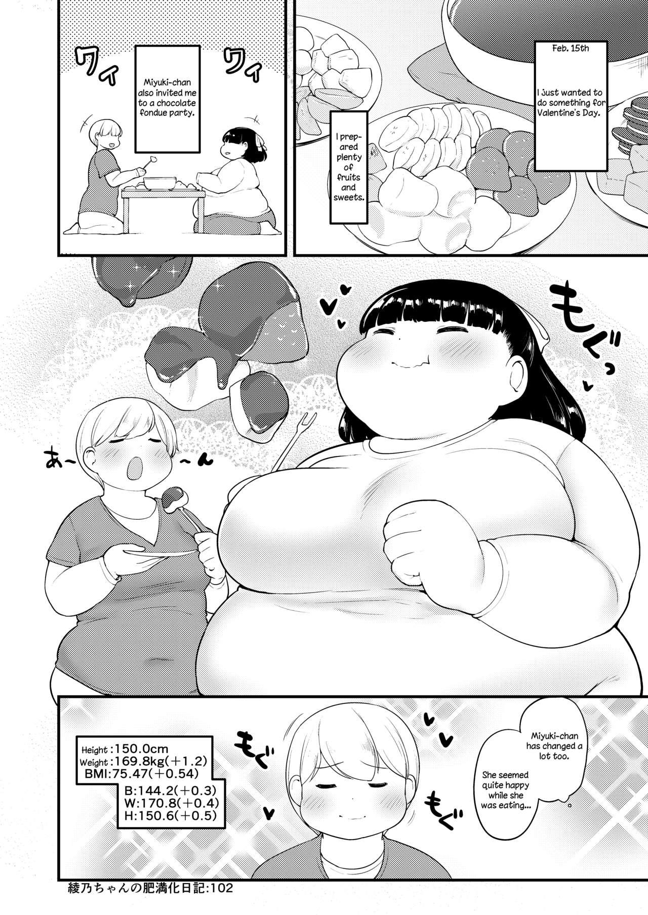 Ayano's Weight Gain Diary 101