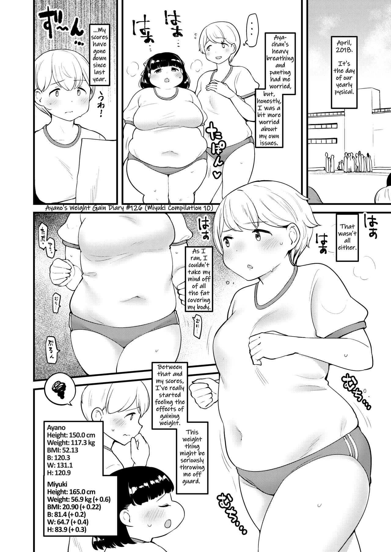 Ayano's Weight Gain Diary 125