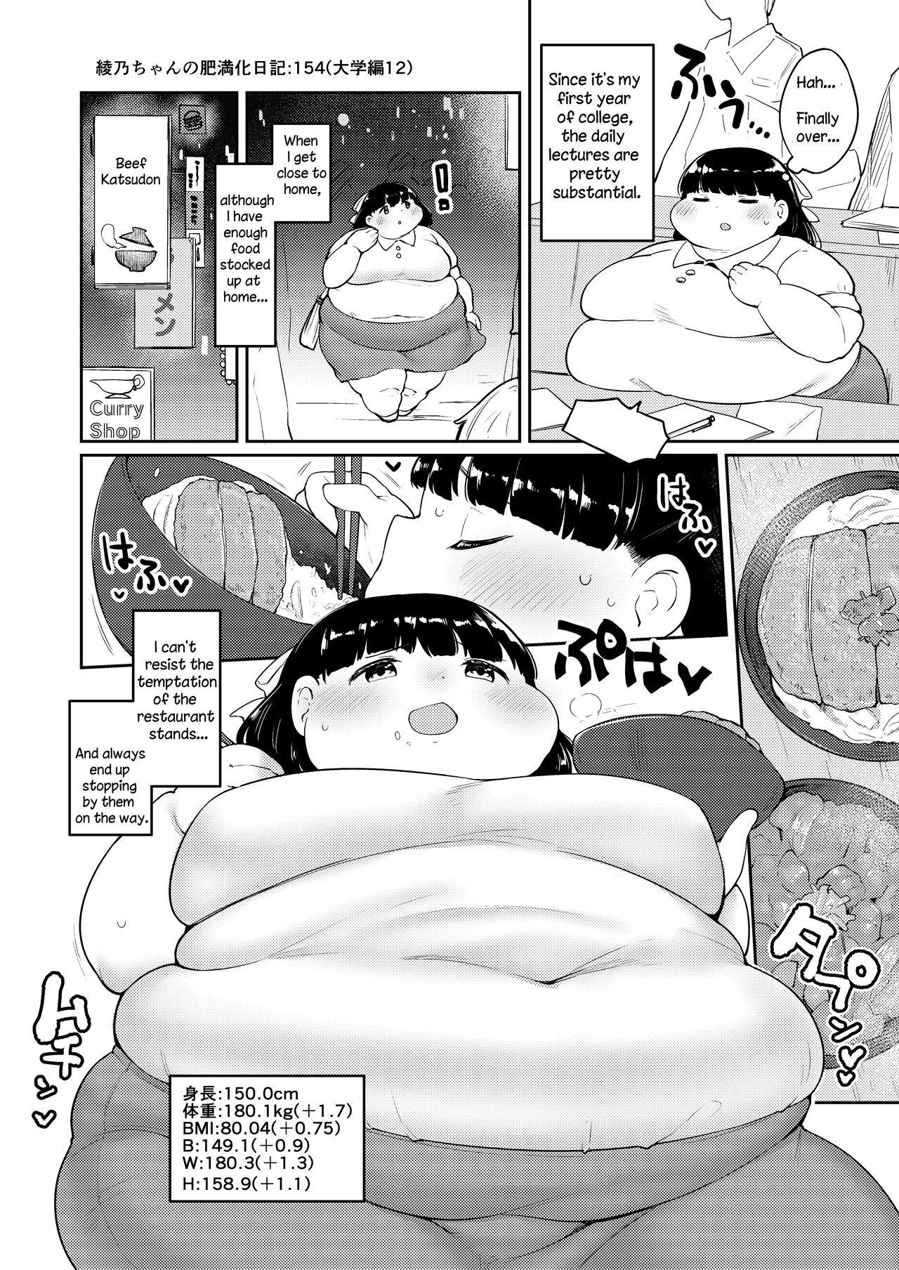 Ayano's Weight Gain Diary 153