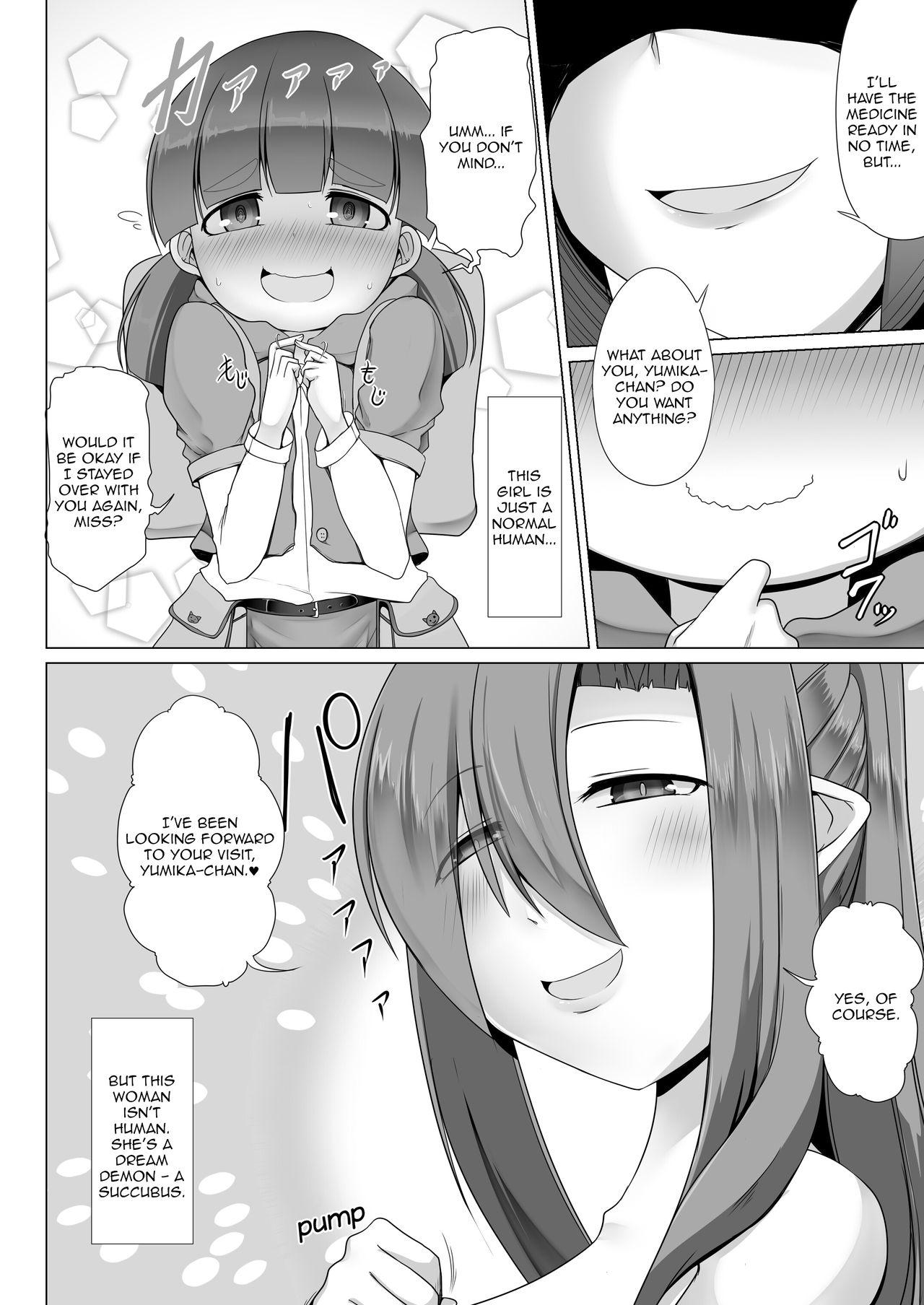 Pussy Play Lolicon Les Succubus wa Midara na Slow Life o Mankitsu Suru | The Leisurely Lewd Life of a Lesbian Lolicon Succubus Gay Blondhair - Page 4