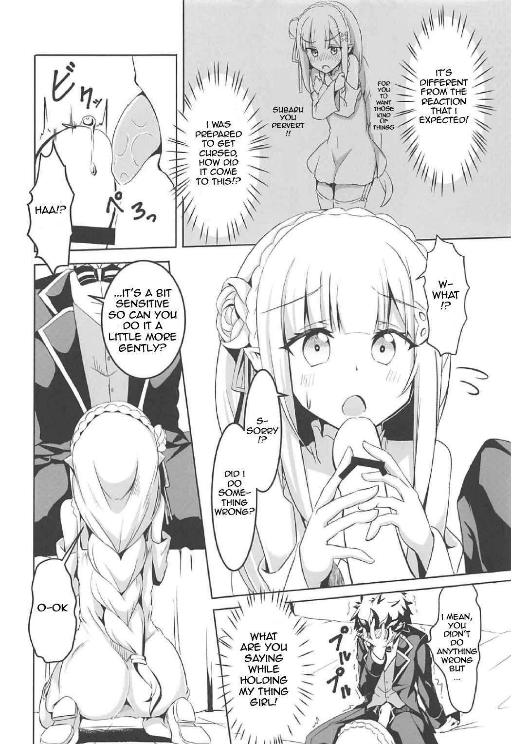 Breeding Uchi no Heroine Chouzetsu Choroin - Re zero kara hajimeru isekai seikatsu Orgy - Page 5