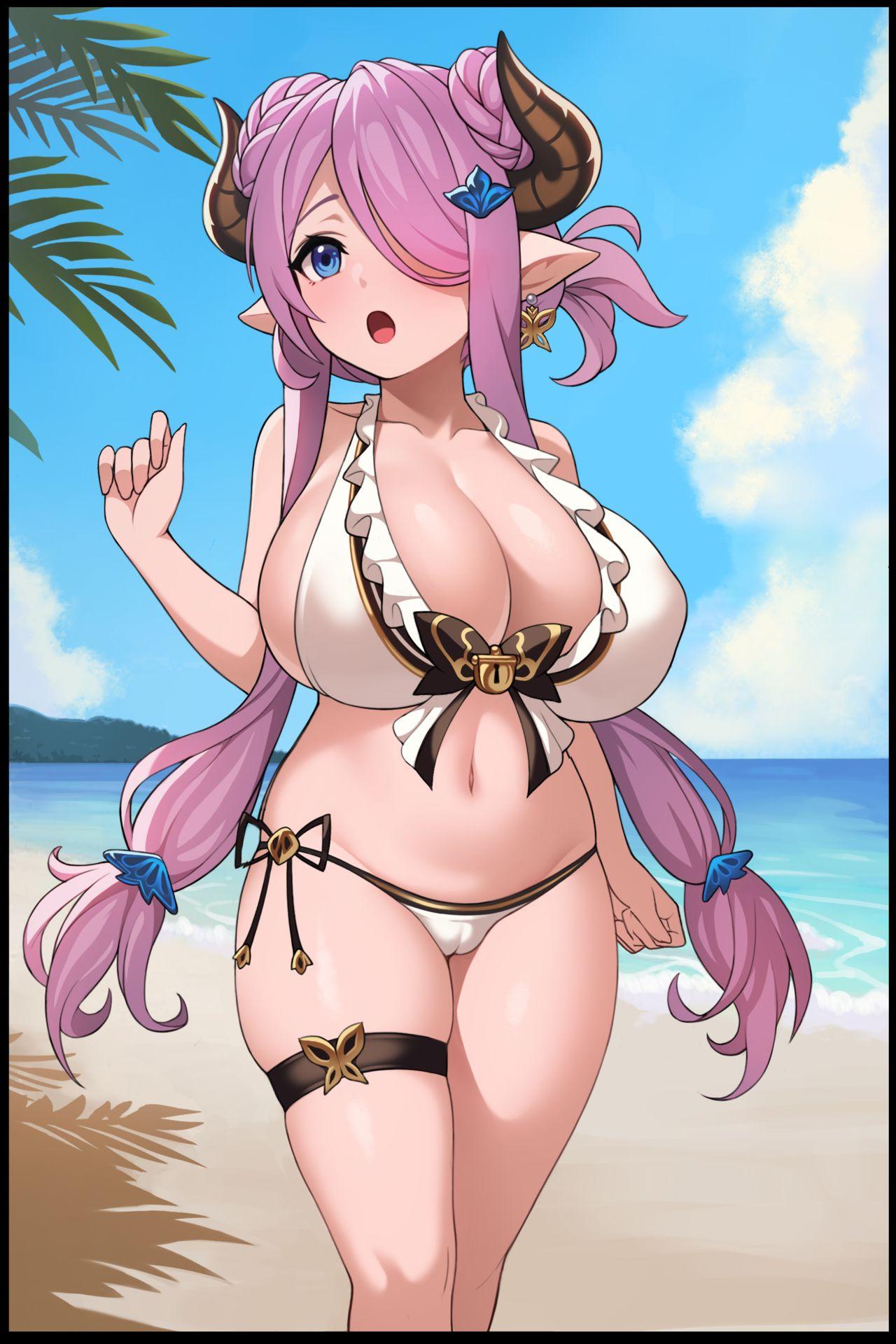 Sixtynine grimgrim - Granblue fantasy Wet Pussy - Picture 1