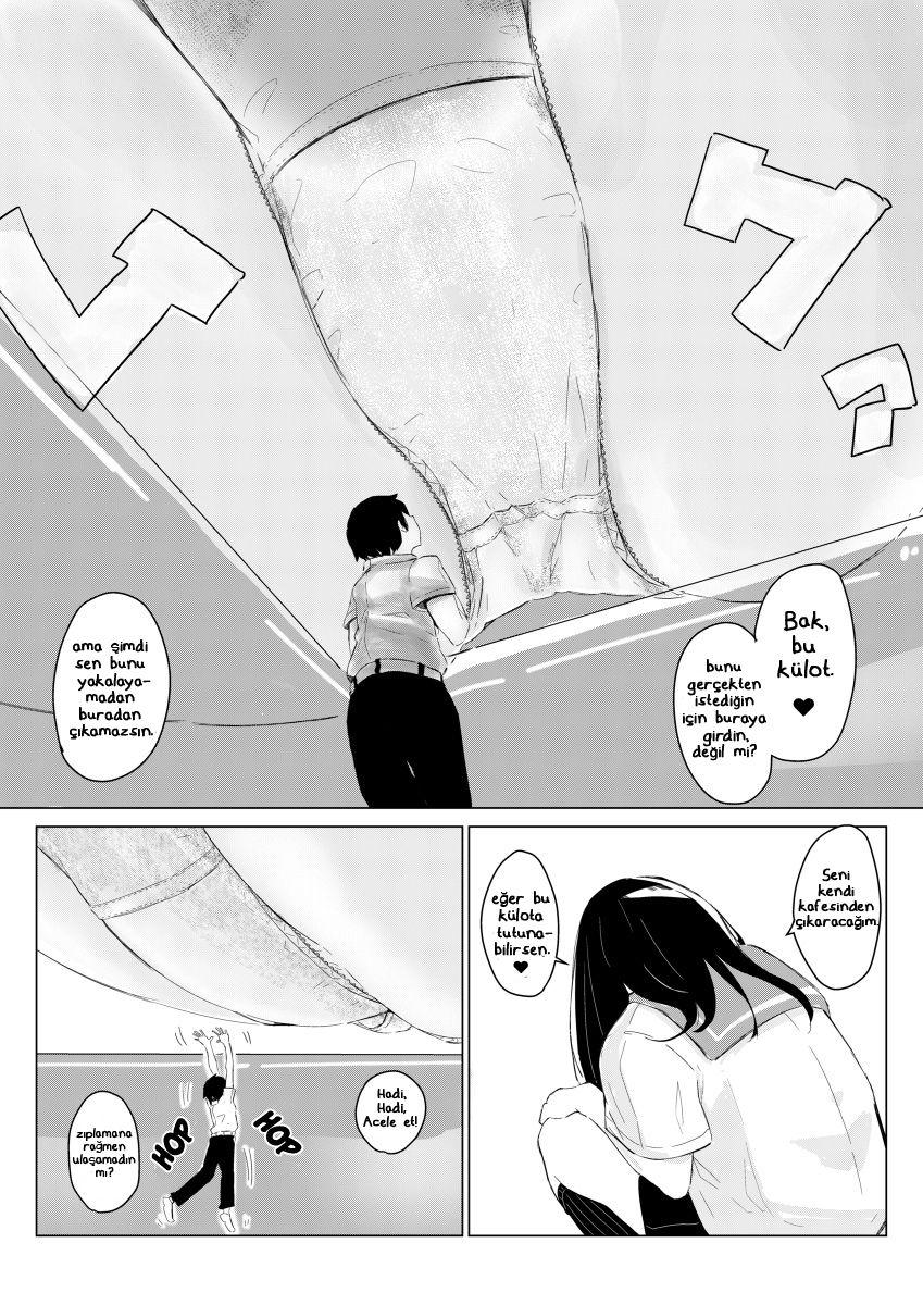 Fuck [marushamo] Sachie-chan wa Chiisakushitai | Sachie-chan onu daha da küçültmek istiyor ( bölüm 1 ve 2 ) [ Türkçe ] - Original Scandal - Page 3