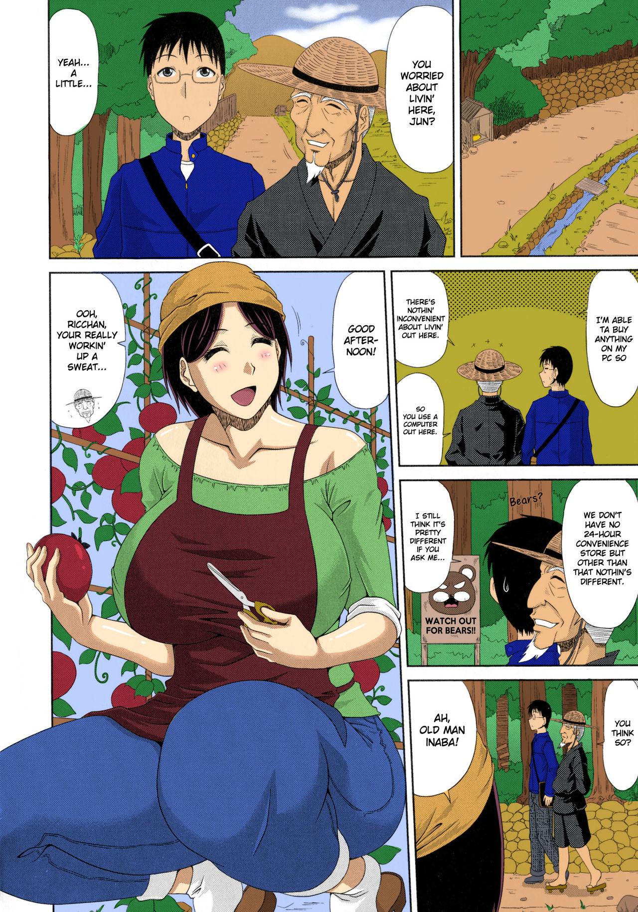 Lesbo Boku no Yamanoue-mura Haramase Nikki | My Mountain Village Pregnancy Diary Climax - Page 7