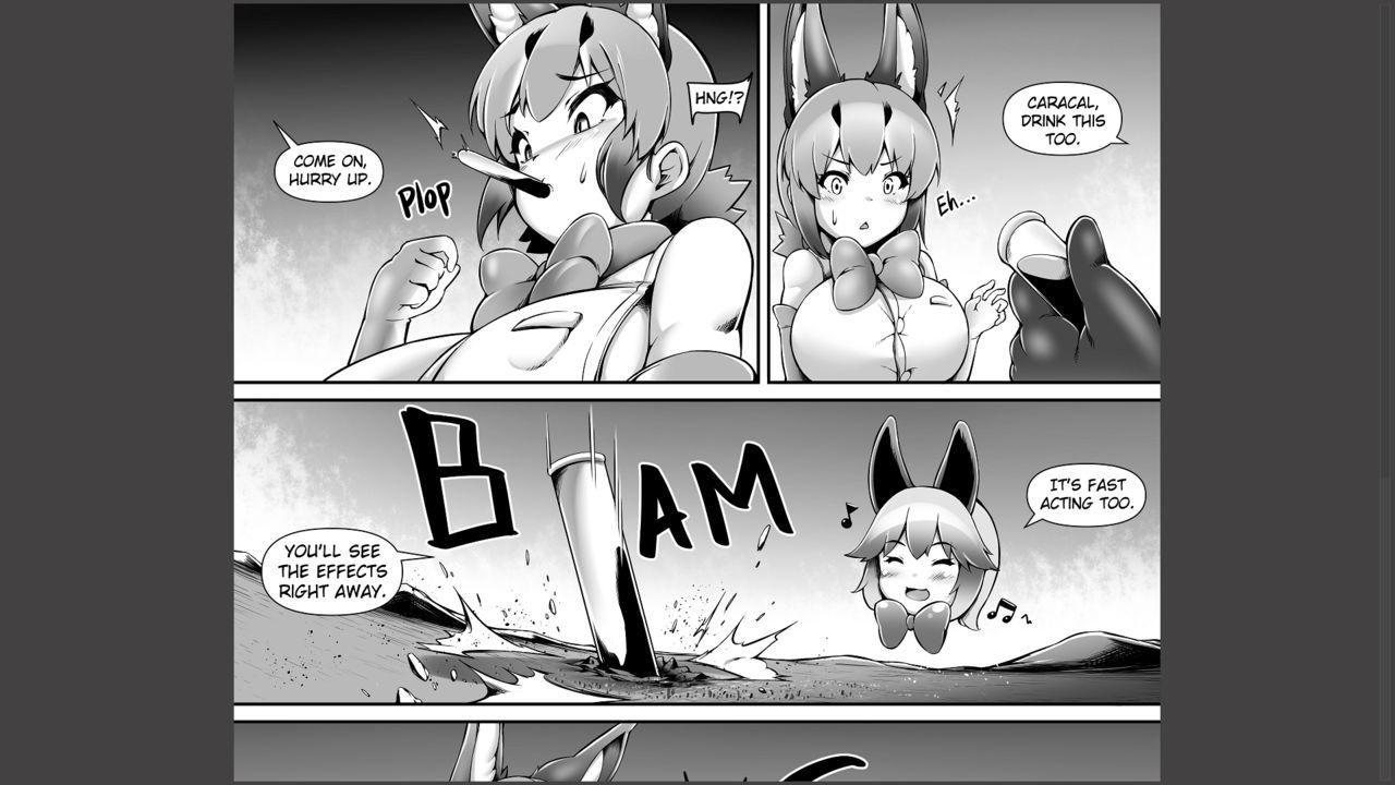 Vergon Front Tailed Friends - Kemono friends Sapphicerotica - Page 10