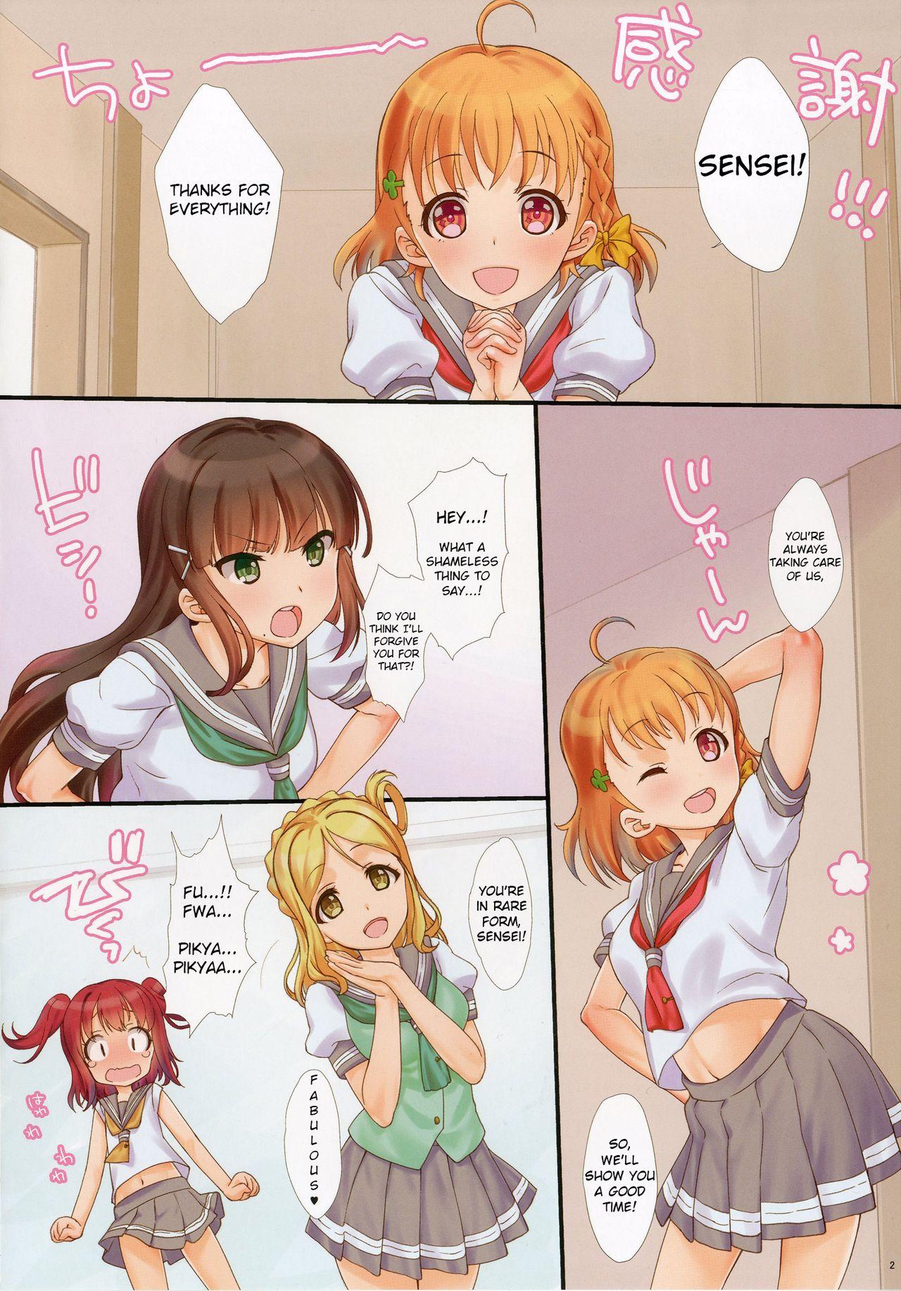 Chibola A HAPPY LOVE LOVE LIFE! - Love live sunshine Pigtails - Page 2