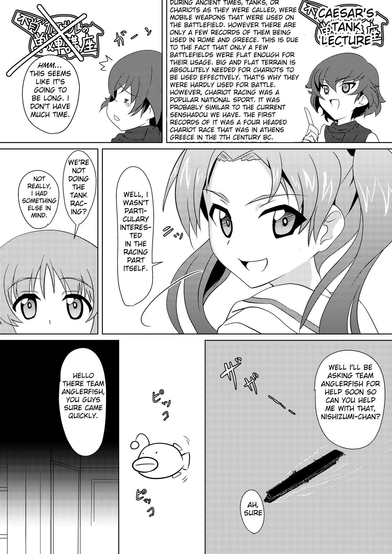 Spreading Senbadou, Hajimemasu! | Senumadou, Start! - Girls und panzer Shavedpussy - Page 4