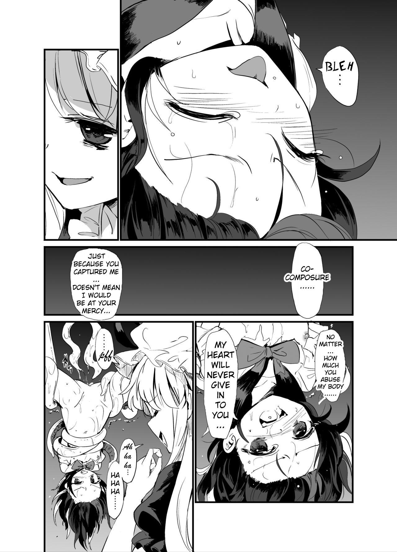 Natural Boobs Zoku Amanojaku Sawa - Touhou project Thong - Page 7