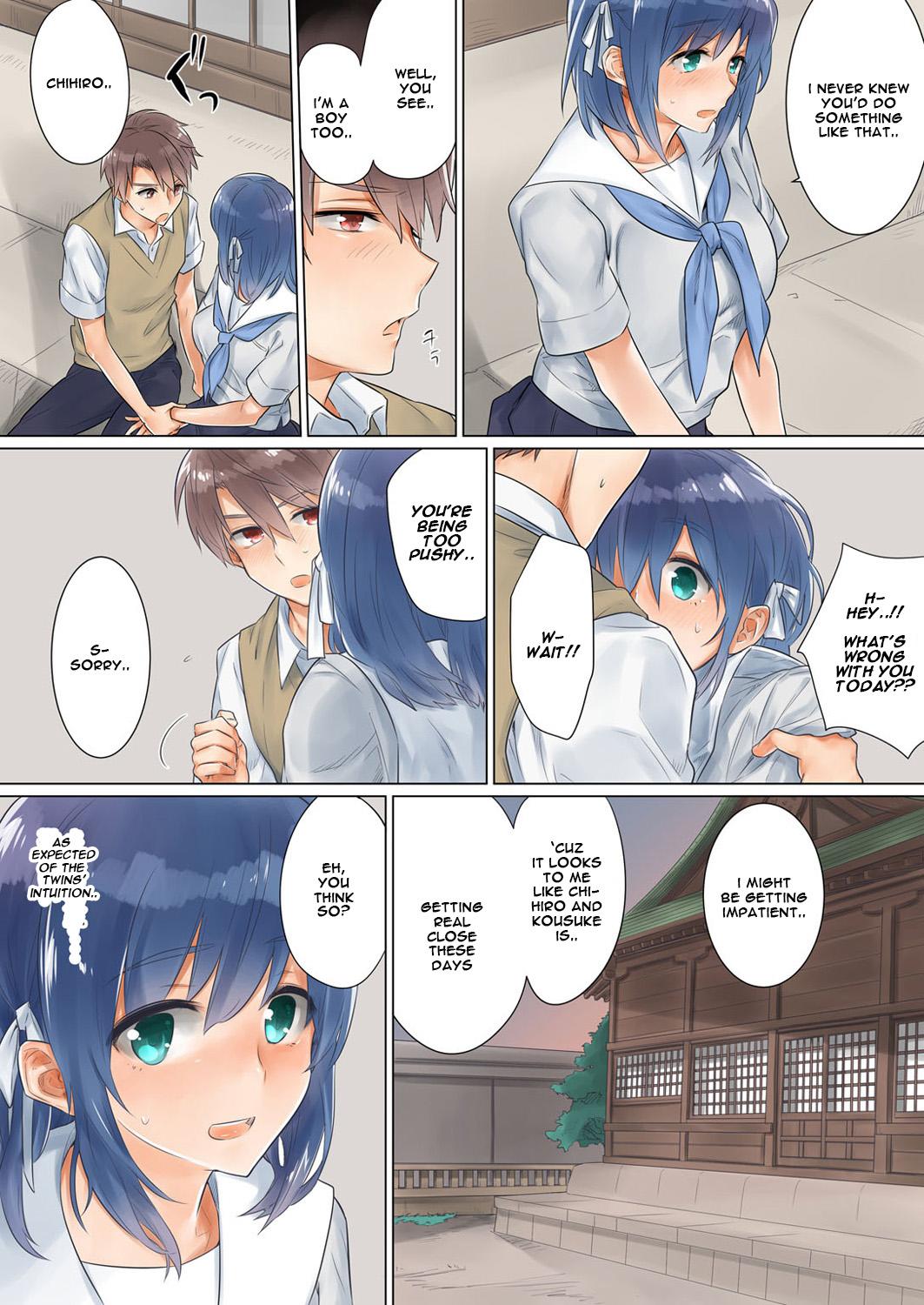 Self [Toya] Netorare Kanojo -Kareshi (Ani) o Mae ni Futago (Otouto) to Kyoushitsu Ecchi- Vol.02 [English] Time - Page 7