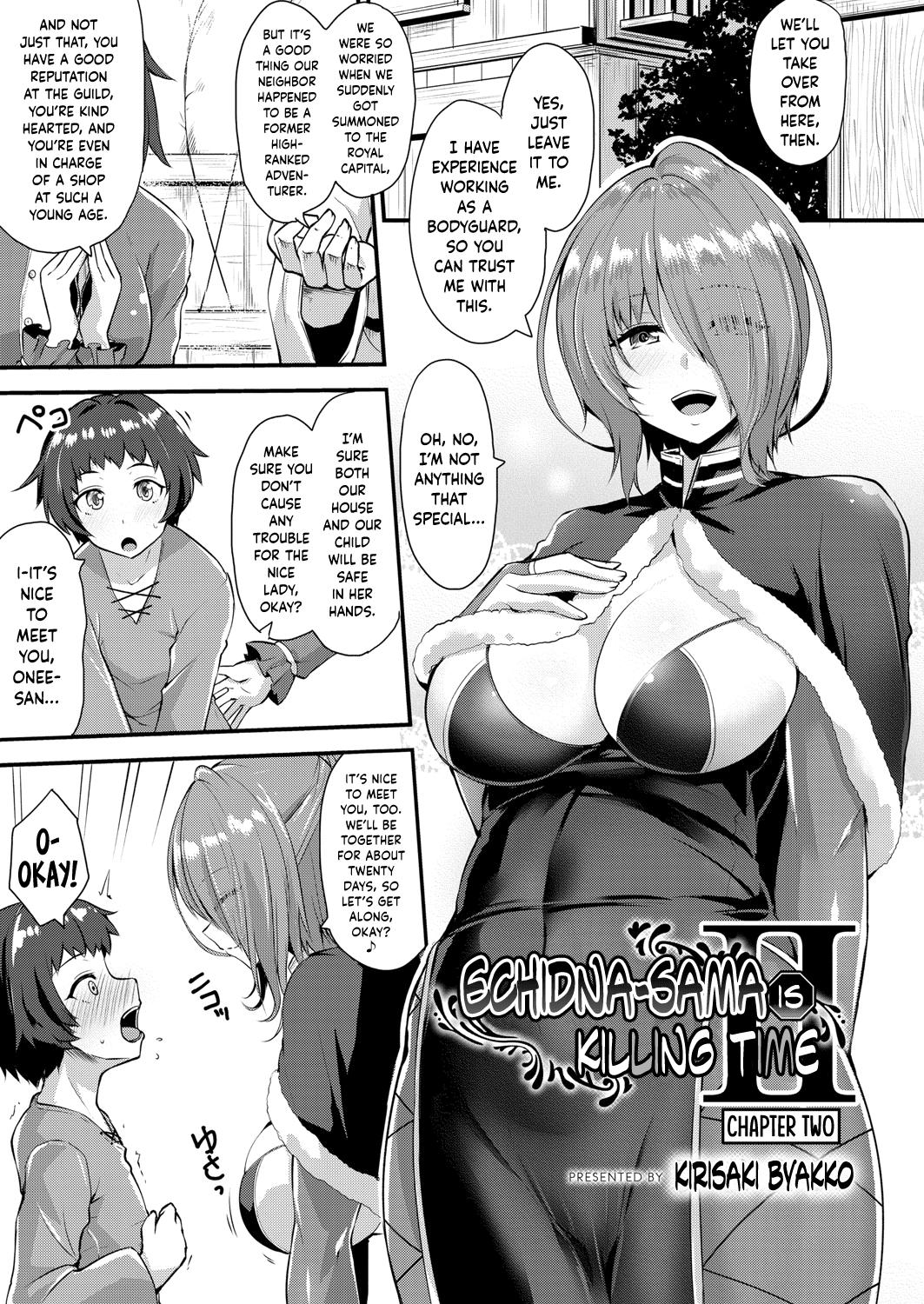 Cum On Tits Echidna-sama no Himatsubushi 2 Ch 2 Comedor - Page 1