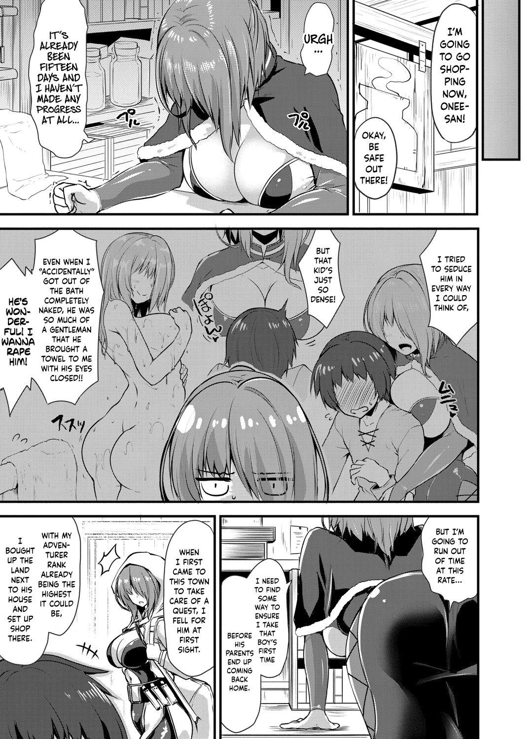 Cum On Tits Echidna-sama no Himatsubushi 2 Ch 2 Comedor - Page 3