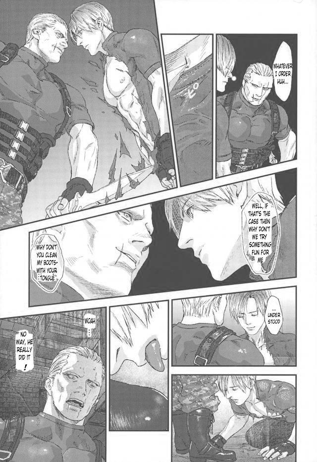 Gay Kissing HOLD MY HAND - Resident evil | biohazard Piroca - Page 4