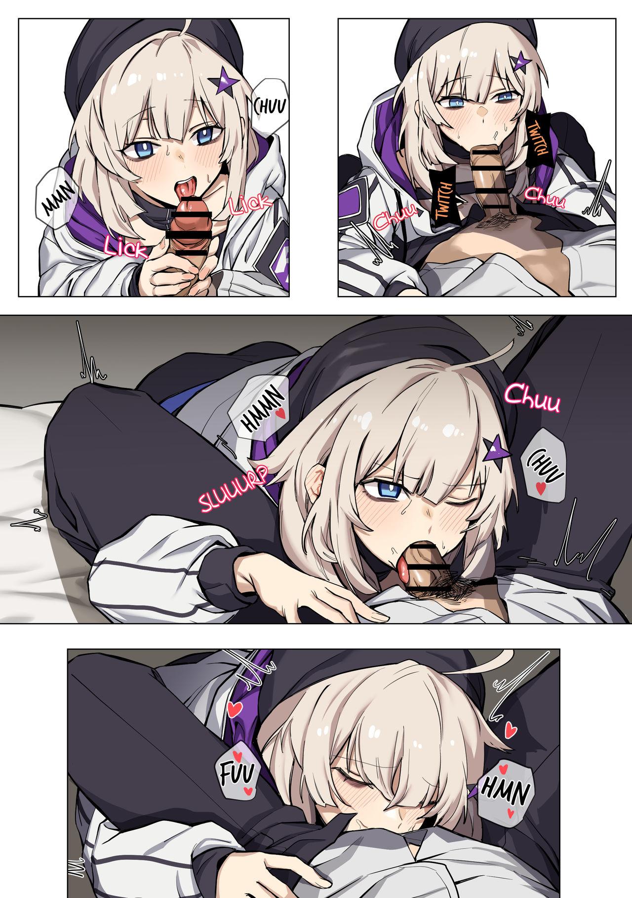 Blow Job Porn aa12 - Girls frontline Ball Licking - Page 4