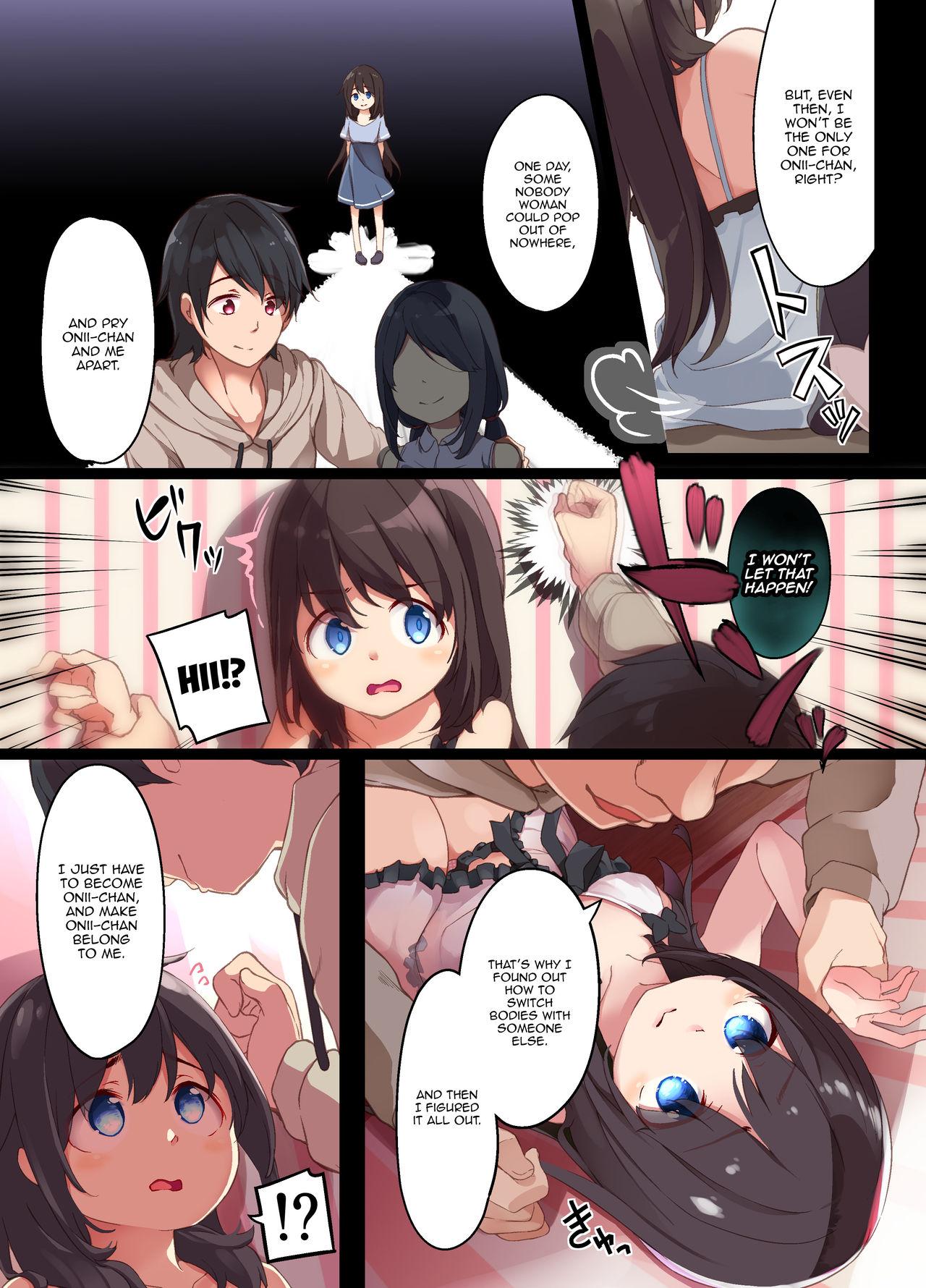 A Yandere Little Sister Wants to Be Impregnated by Her Big Brother, So She Switches Bodies With Him and They Have Baby-Making Sex 11