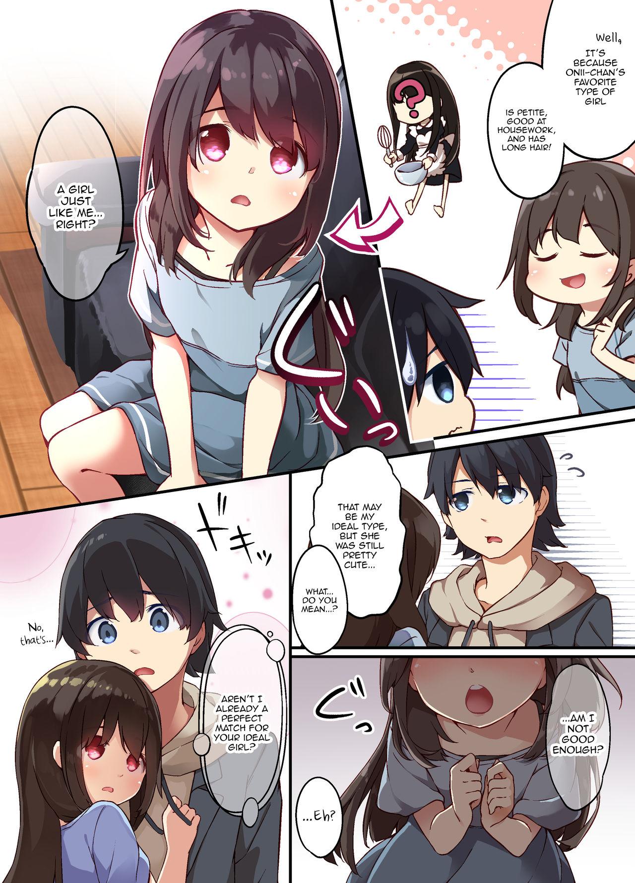 A Yandere Little Sister Wants to Be Impregnated by Her Big Brother, So She Switches Bodies With Him and They Have Baby-Making Sex 3