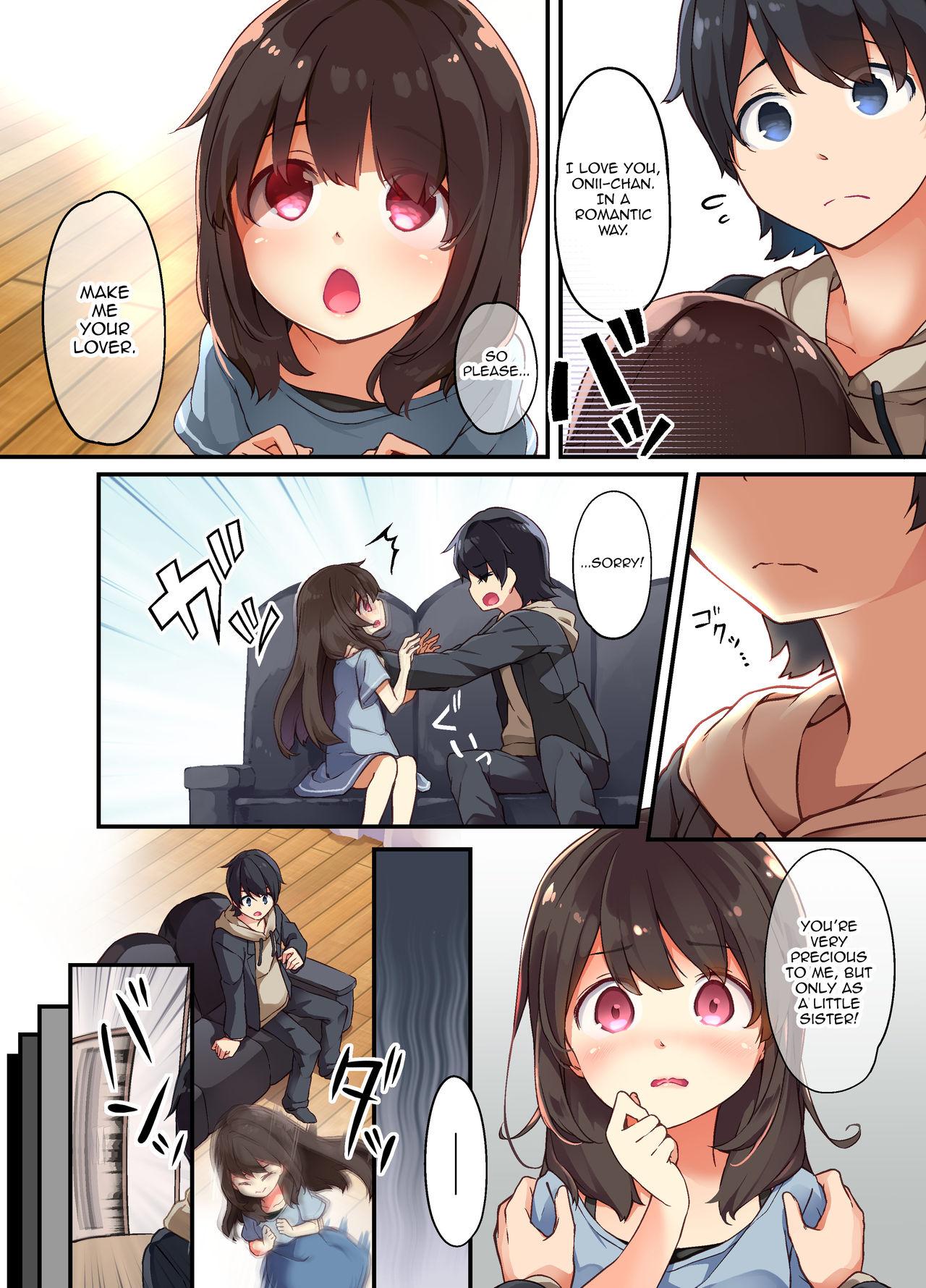 Grandma A Yandere Little Sister Wants to Be Impregnated by Her Big Brother, So She Switches Bodies With Him and They Have Baby-Making Sex Fucking - Page 5