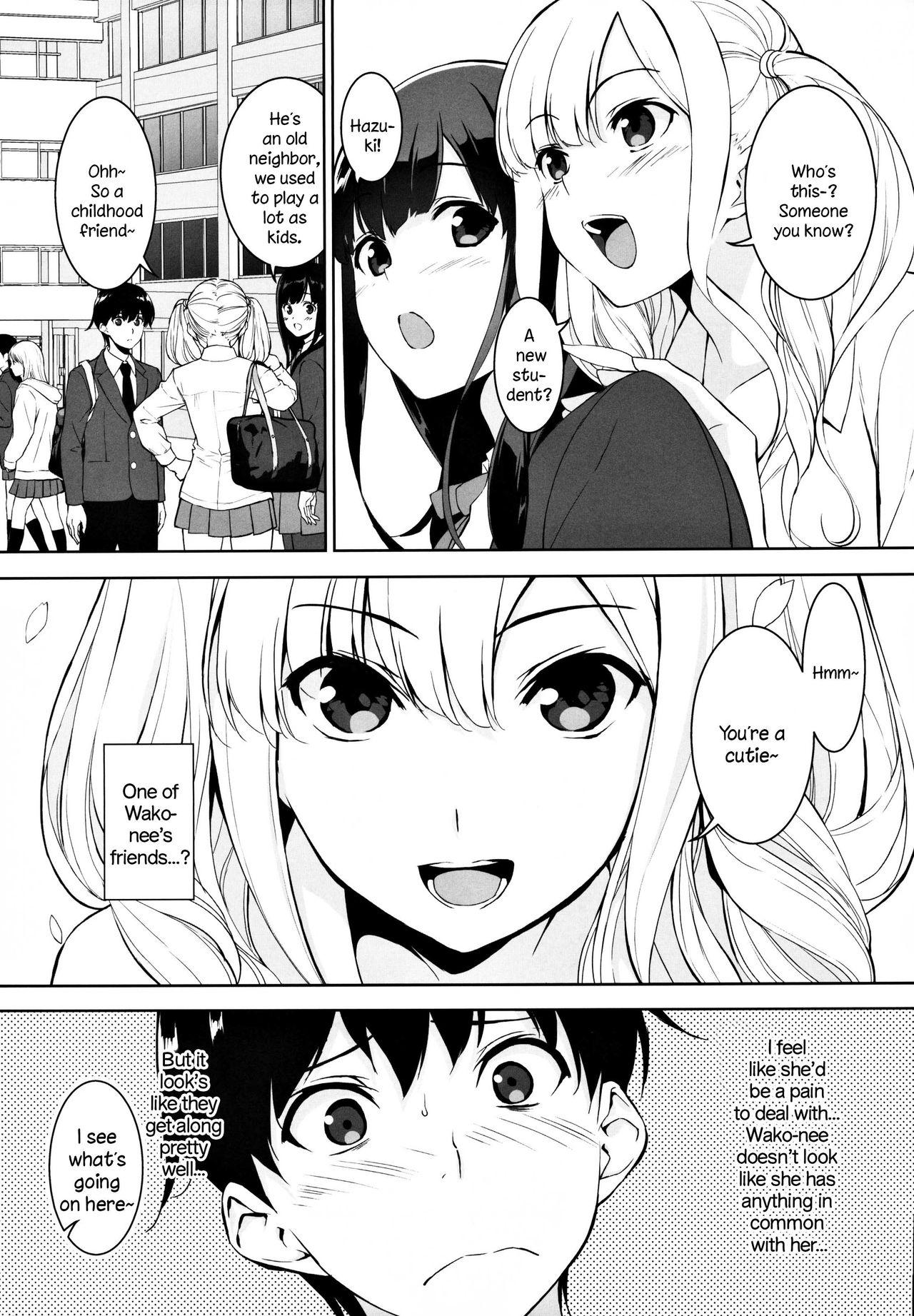 Shemale Seiso na Ane ga Suki nanoni Bitch to Sex Shiteru Ore - Original Famosa - Page 4