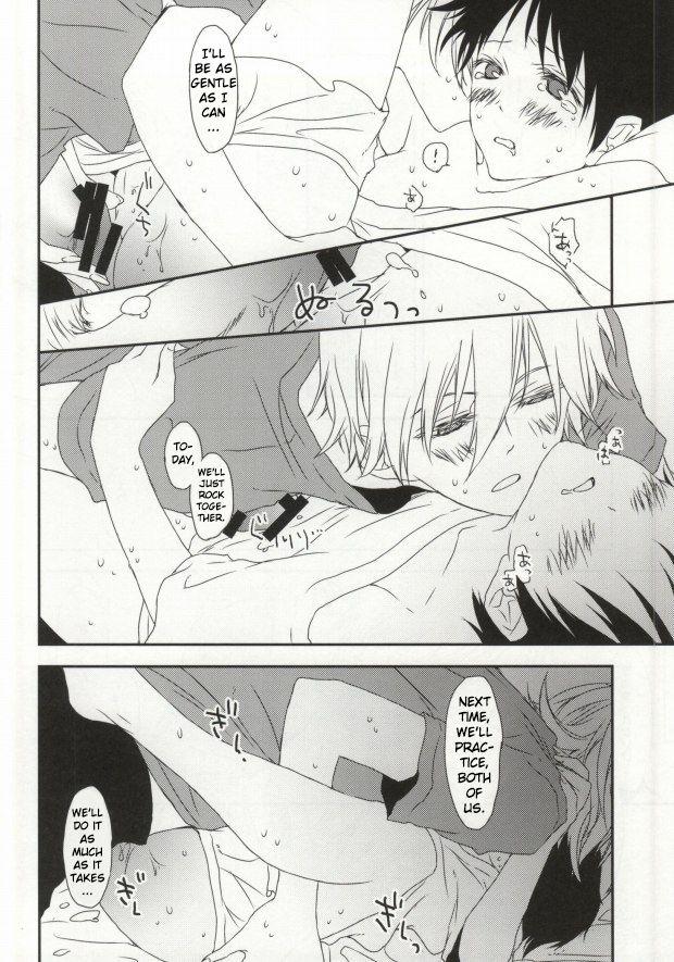 (HaruCC18) [HAIMITAI (Supana)] Shinji-kun no Munyuu Momasete Kudasai. | Please Let Me Grope Shinji-kun's Tits. (Neon Genesis Evangelion) [English] 19