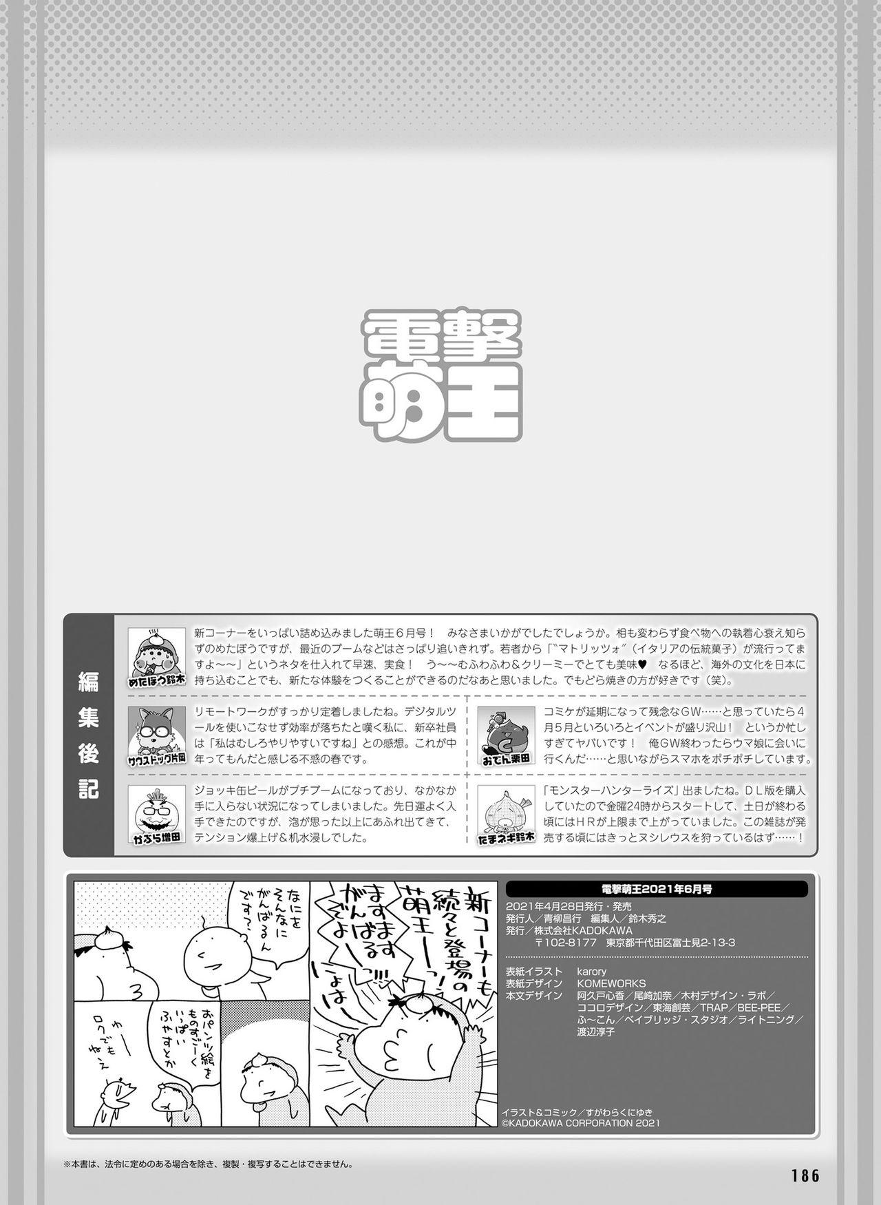 Free Amateur Porn Dengeki Moeoh 2021-06 Group Sex - Page 180