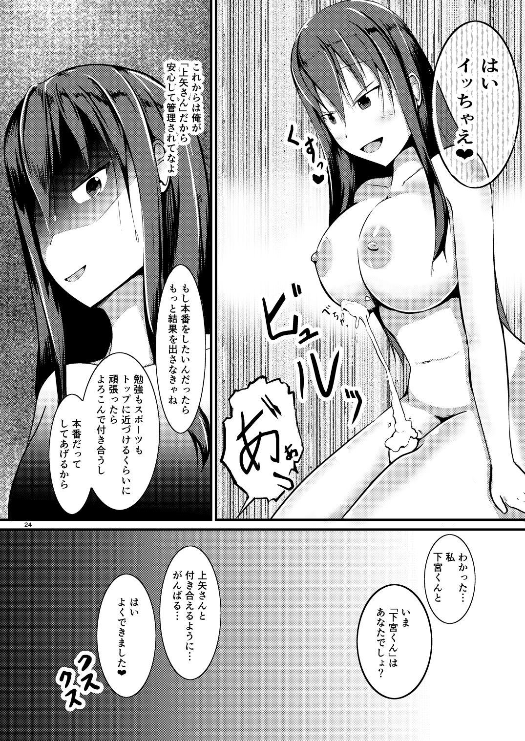 Salope Jinsei o Kawaru Jiko Kanri - Original Hardcore - Page 24