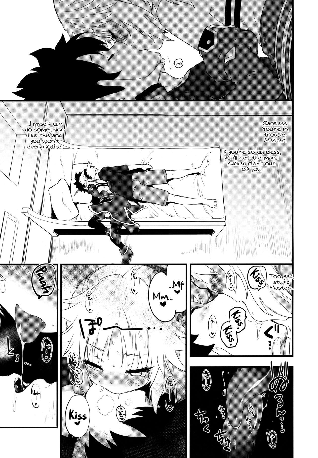 Hard Fuck Master no Sei da zo... | This is your fault Master... - Fate grand order White Girl - Page 6