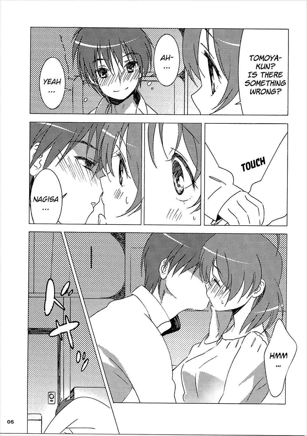 Sucking Dick Tomoya Shikkari Shinasai! - Clannad Hot Wife - Page 4