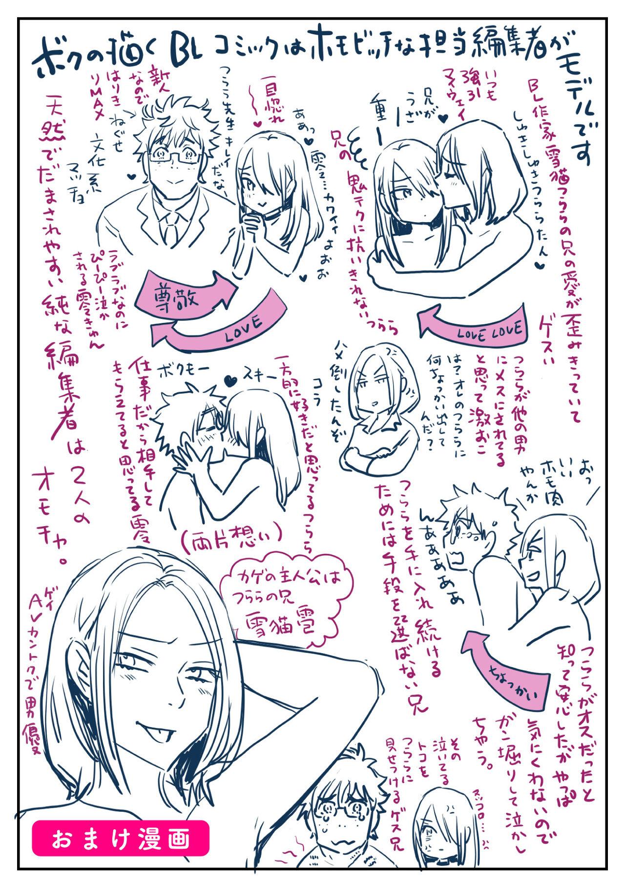 Boku no Kaku BL Comic wa Homo Bitch na Tantou Henshuusha ga Model desu Gappon-ban 145