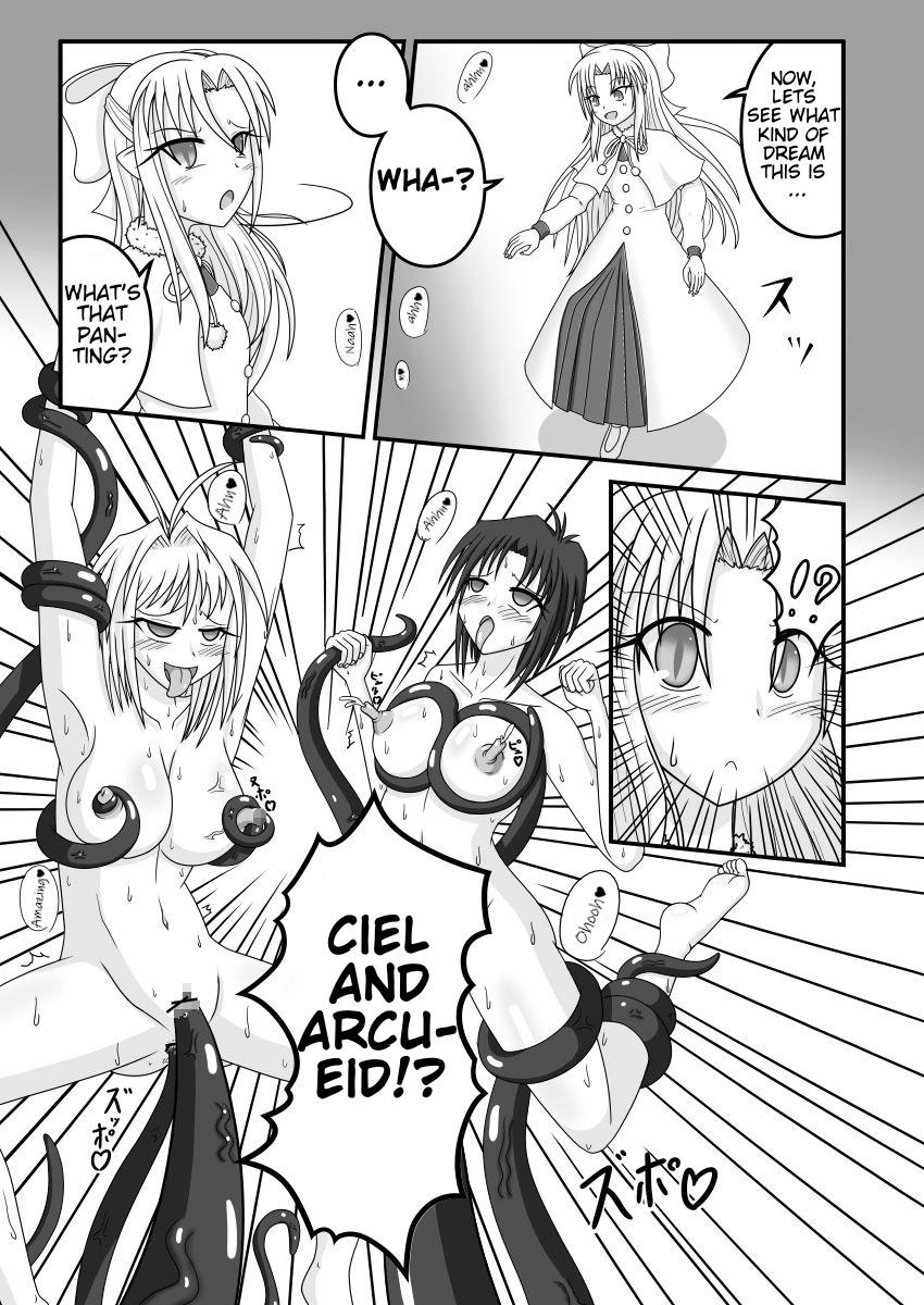 Petite Girl Porn White Vs. Black ROUND 1 - Fate stay night Tsukihime Bisexual - Page 5