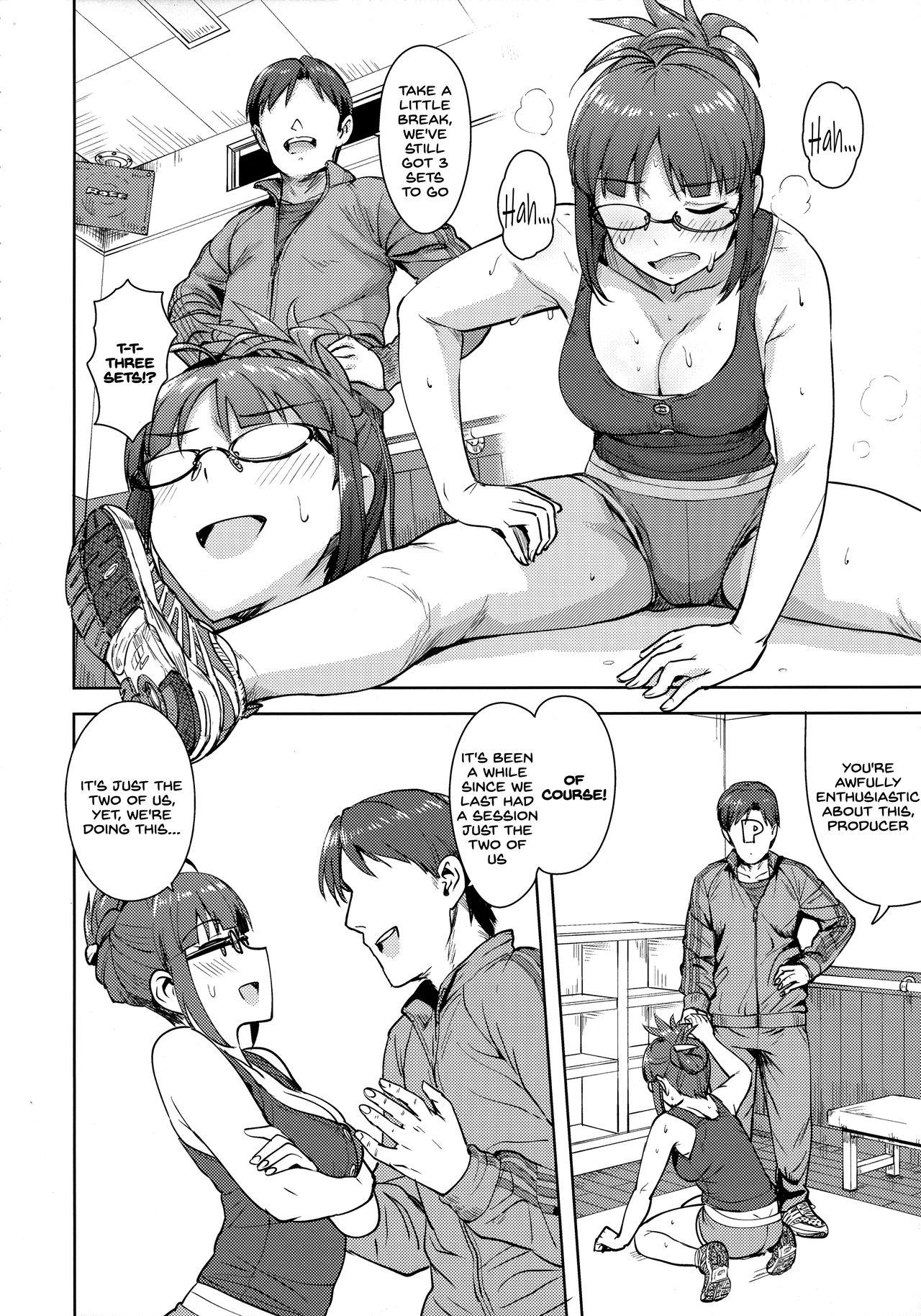 Gaystraight Ritsuko to Stretch! - The idolmaster Corno - Page 3