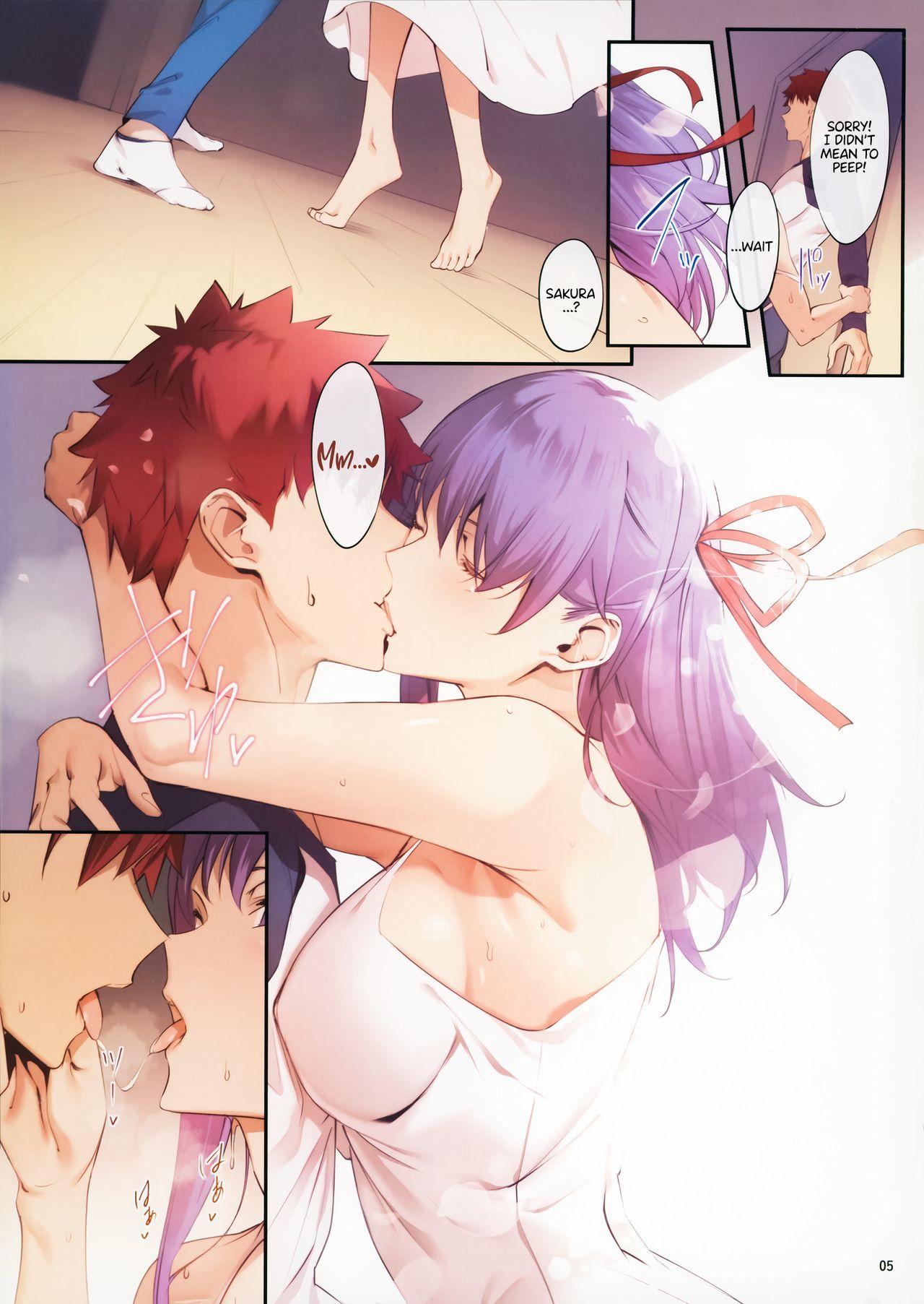 Gay Pissing THE BOOK OF SAKURA 3 - Fate stay night Livecam - Page 4