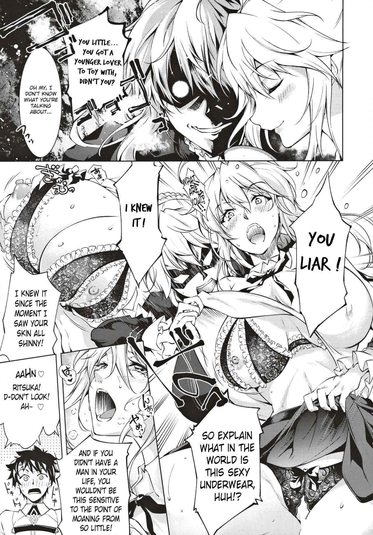 Sweet Pendra Shimai no Seijijou | The Pendragon twin sisters' sexual situation - Fate grand order Funny - Page 6