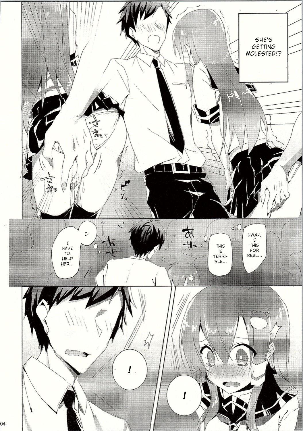 Threesome Sanae-san in Chikan Densha | Sanae in the Molester Train - Touhou project Domination - Page 5