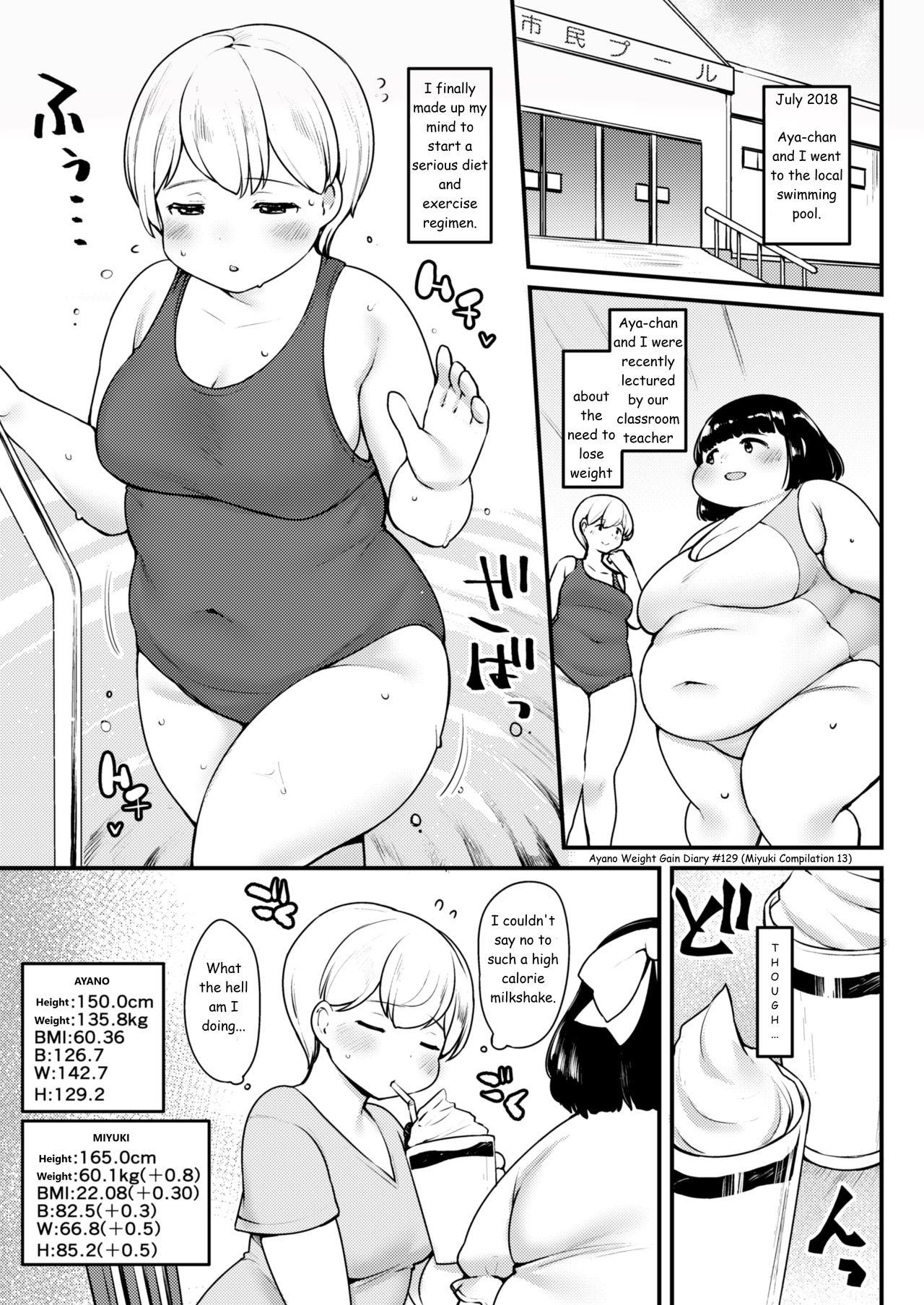 Ayano's Weight Gain Diary 128