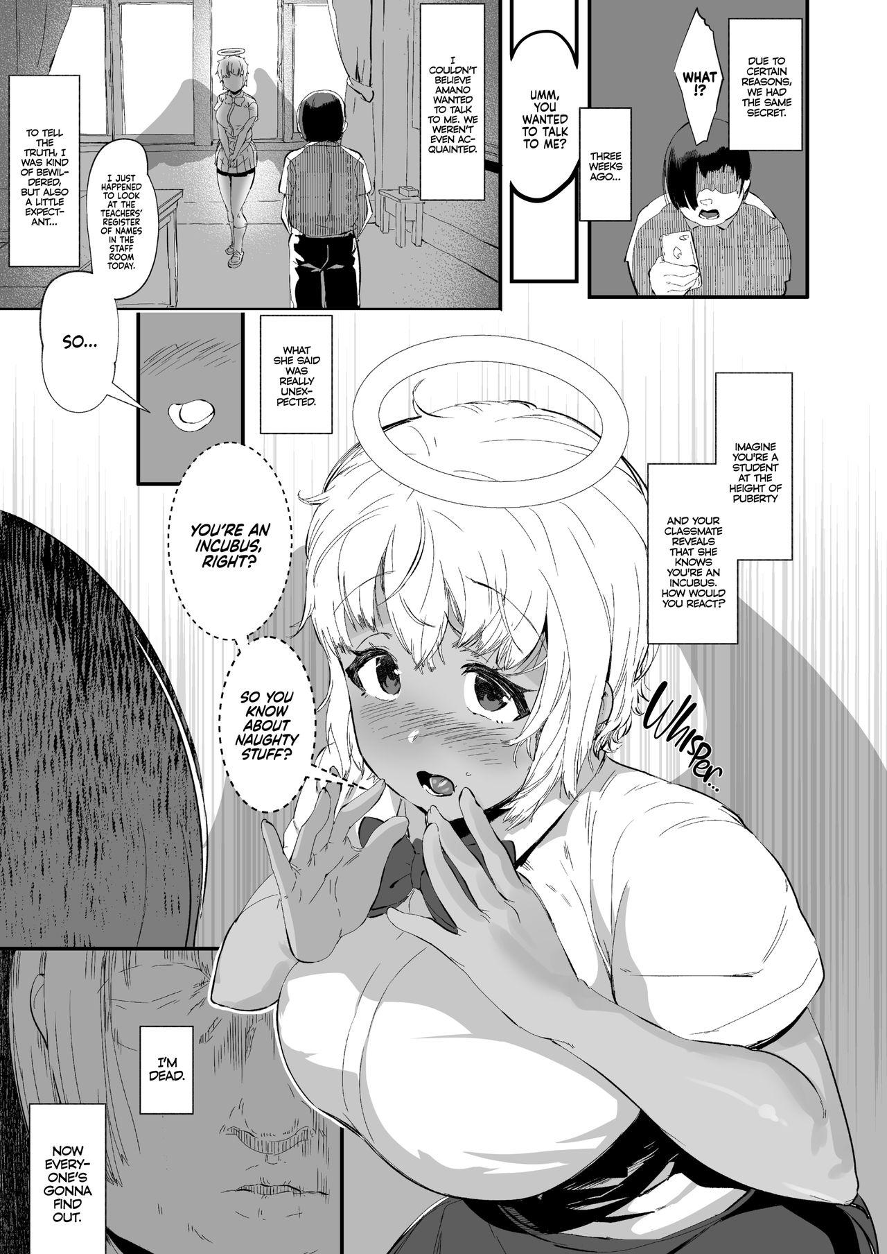Blackcocks H Sugiru Tenshi wa Succubus to Miwake ga Tsukanai | An Angel so Lewd She's Basically a Succubus - Original Gay Rimming - Page 5