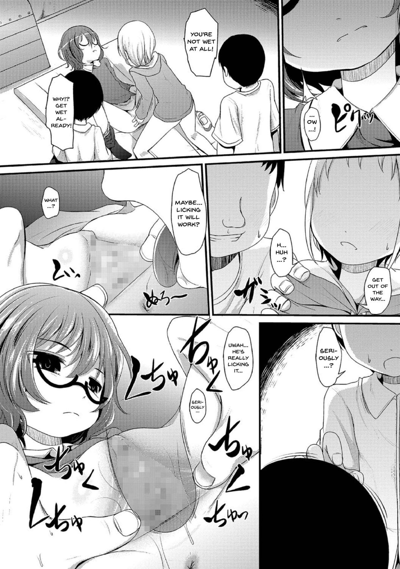 [Anthology] Megane Loli Choukyou Jugyou!! ~Otonashii Megane Lolikko ni Muriyari Dekachin Sounyuu~ | The Loli In Glasses' Training Lesson!! ~Force Fucking a Timid Glasses Wearing Loli With My Big Cock~ [English] {Doujins.com} 38