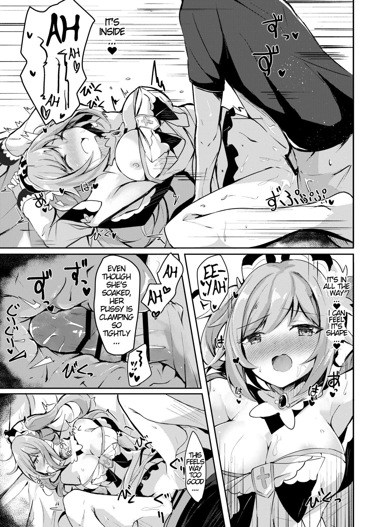 White Girl Hatsujou!? Ganbare Barbara-chan - Genshin impact Milf - Page 12