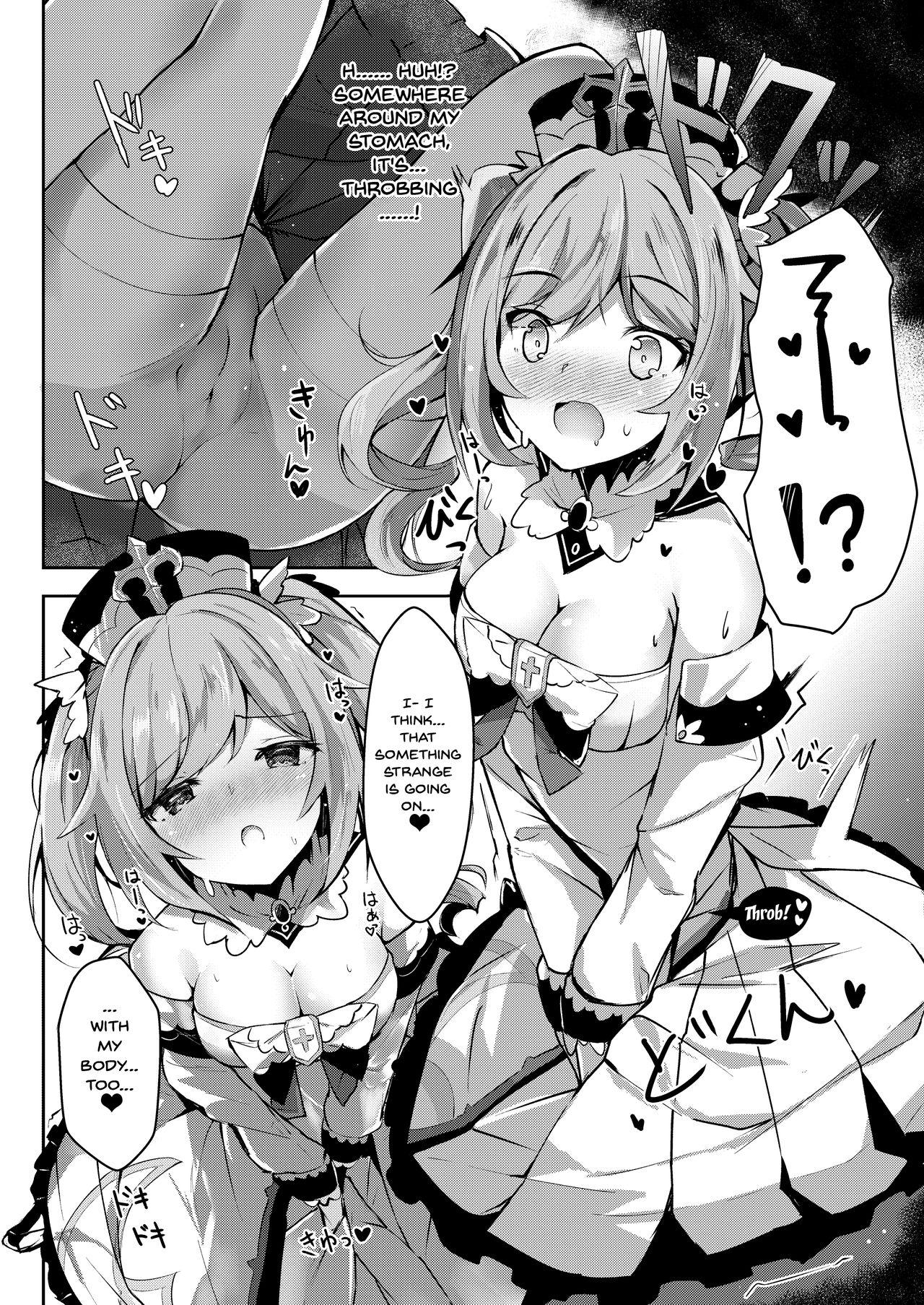 Masterbation [Atelier Hinata (Hinata Yuu)] Hatsujou!? Ganbare Barbara-chan | Hatsujou! Good Luck Barbara-chan (Genshin Impact) [English] {Doujins.com} [Digital] - Genshin impact Polish - Page 5