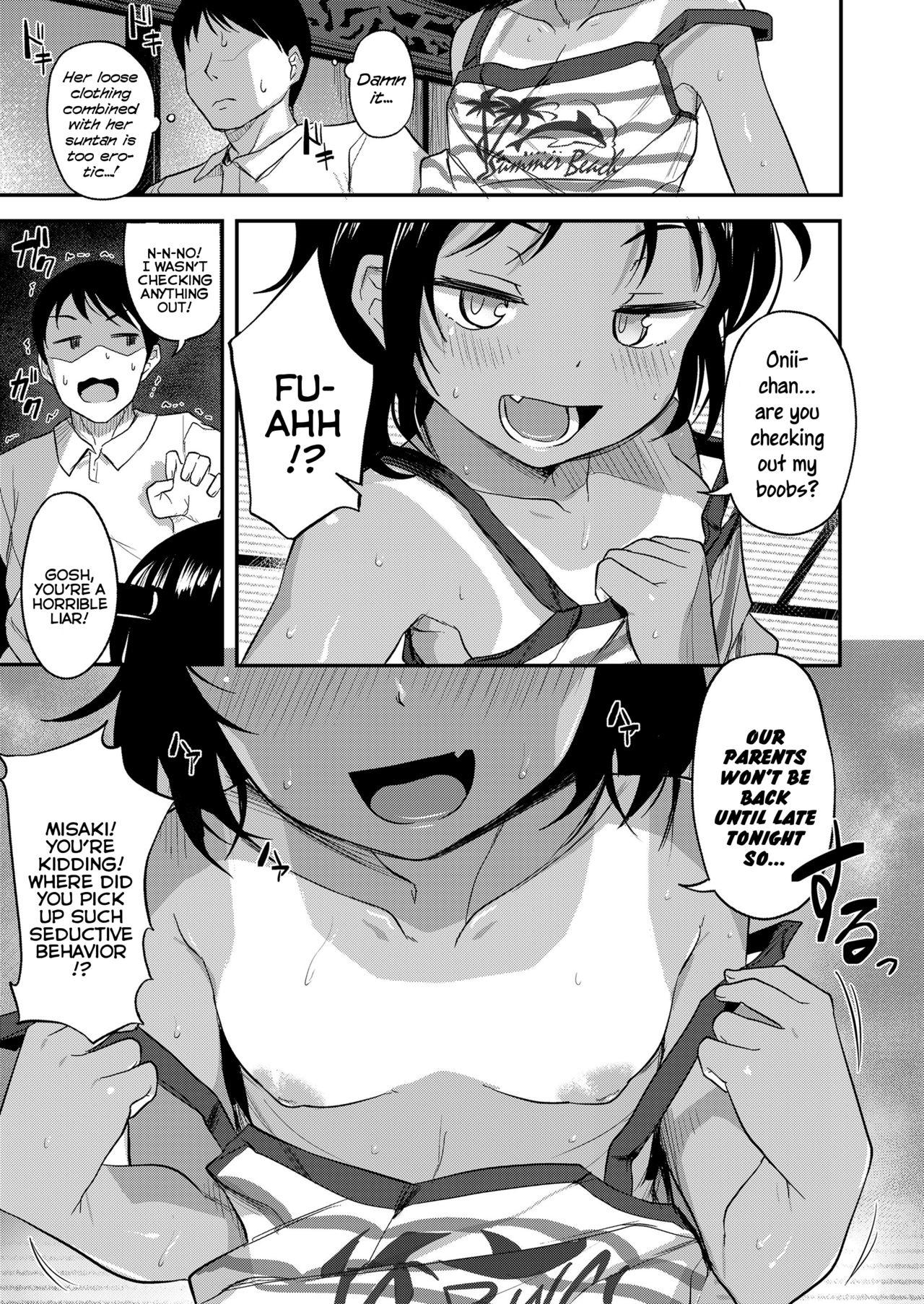 Cum On Ass Natsu no Omoide | Summer Memories Assfucked - Page 5