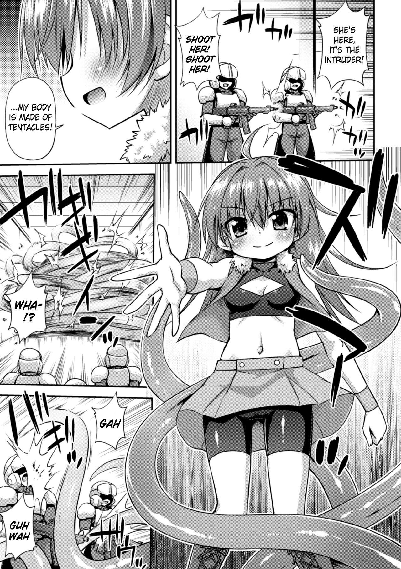 Petite Porn This World is all Tentacles | Konoyo wa Subete Tentacle! Wild - Page 5