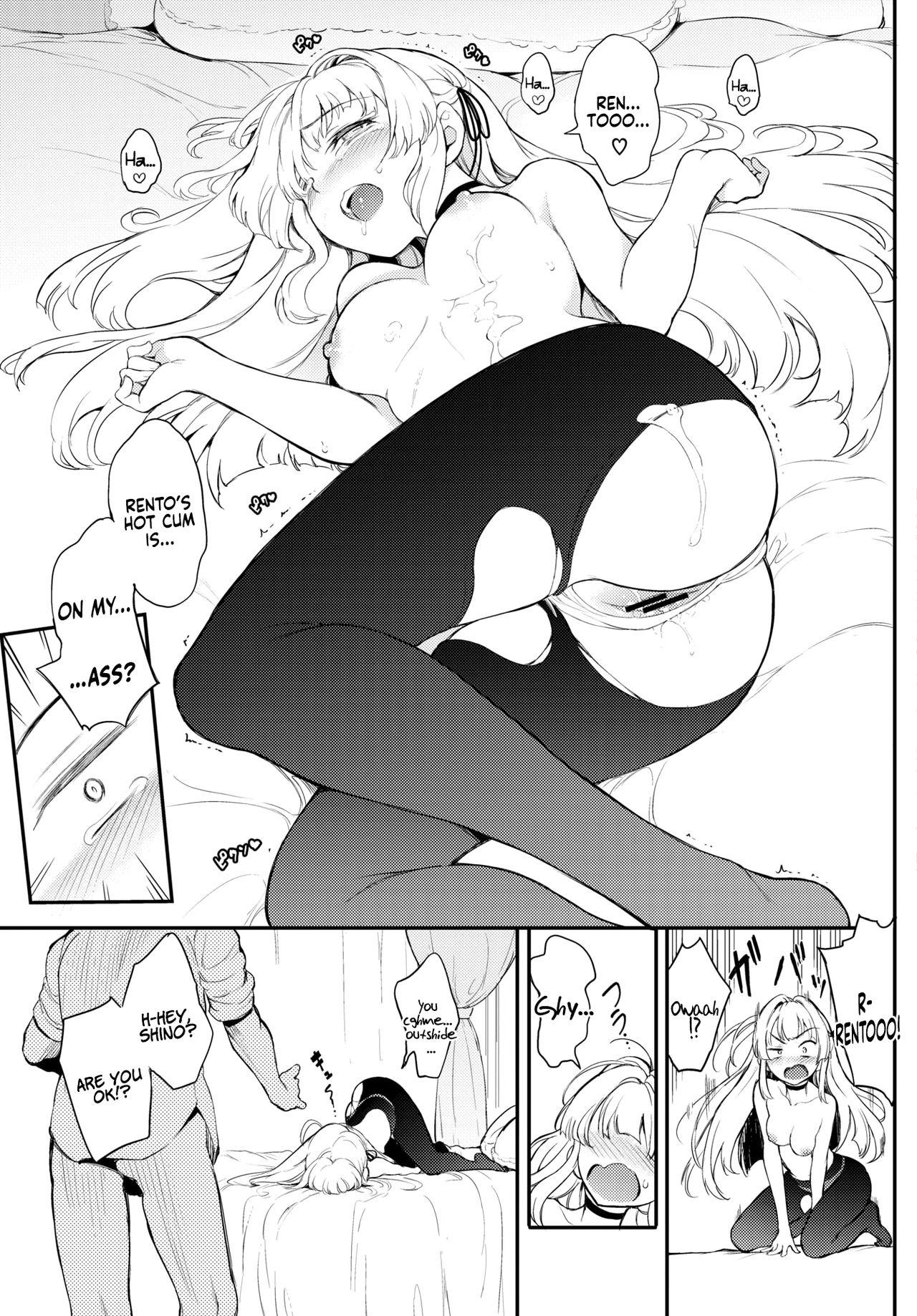 Special Locations [Kyockcho] Shino-sama wa Gorippuku♥ | Shino-sama is Angry♥ (COMIC BAVEL 2021-04) [English] [Coffedrug] [Digital] Cheating - Page 24