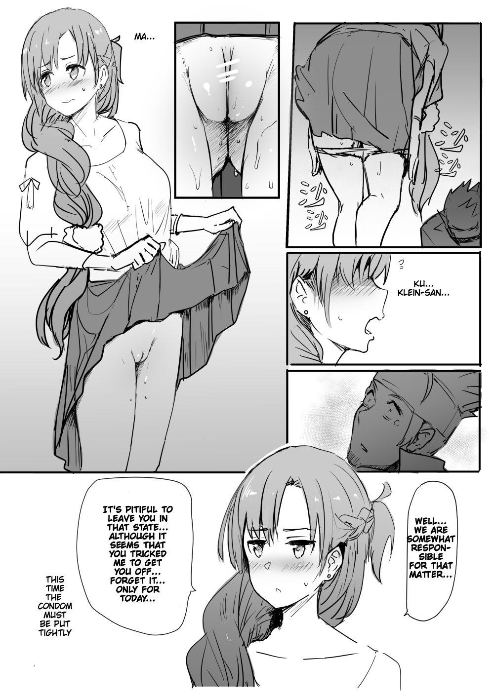 Omegle [Oninarasu] Asuna | 亞絲娜 (Sword Art Online) [English]+[Textless] - Sword art online Fucking Girls - Page 9