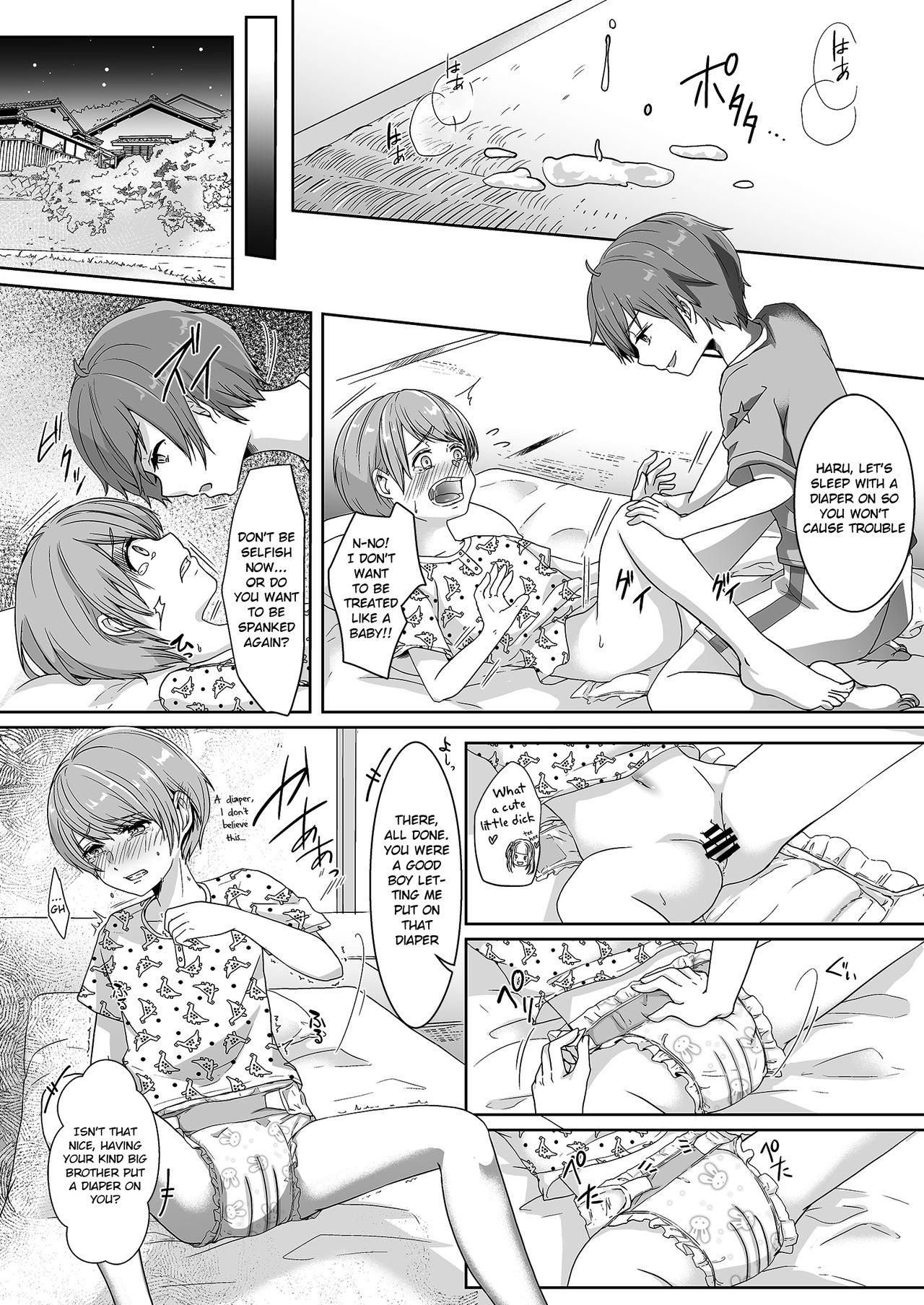 Gay Ass Fucking Otouto ni Naburareta Natsuyasumi | The Summer Break I Got Teased by My Little Brother - Original Amateur Xxx - Page 13