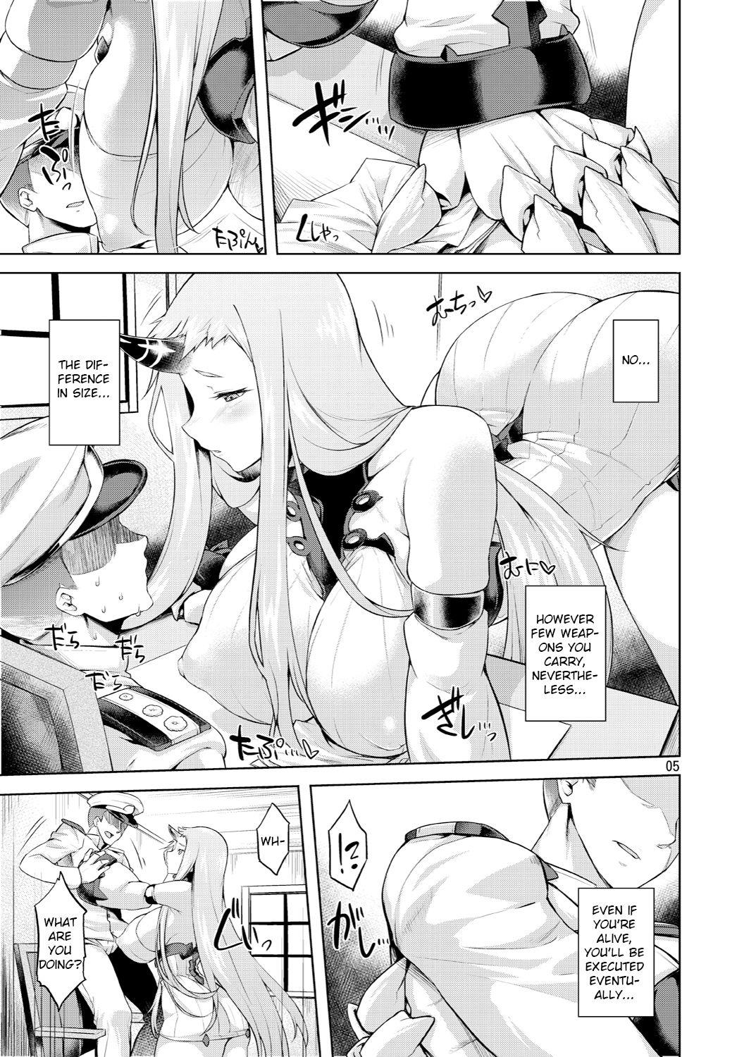 Nice Tits Yuukouteki na Shoutai Fumei no Sonzai 2 | Amicable Unseen Entity 2 - Kantai collection Missionary Position Porn - Page 4