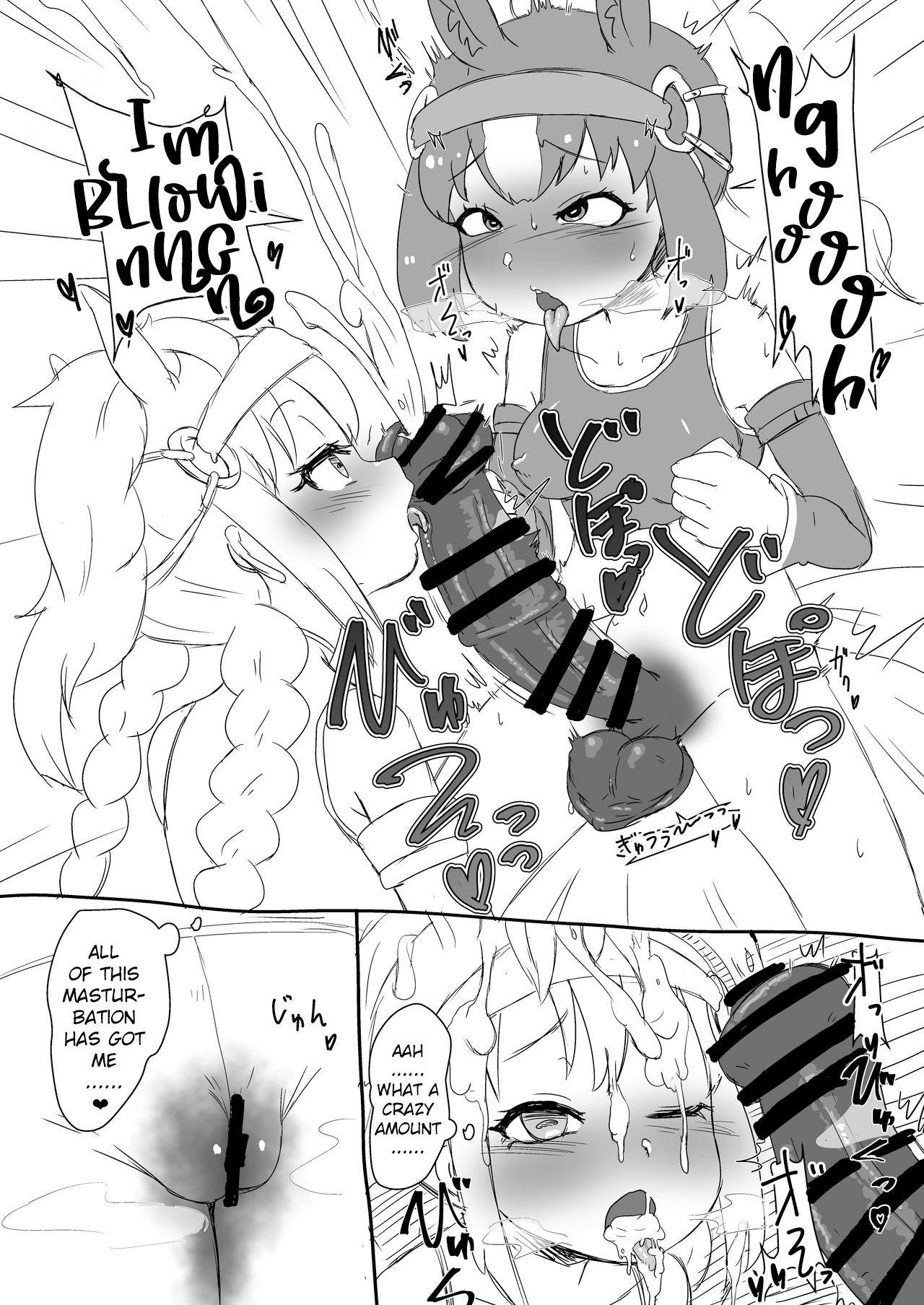 Pissing Ten Takaku Thoroughbred Majiwaru Aki | The Sky Is High And The Thoroughbreds Are Copulating In Autumn - Kemono friends First Time - Page 7