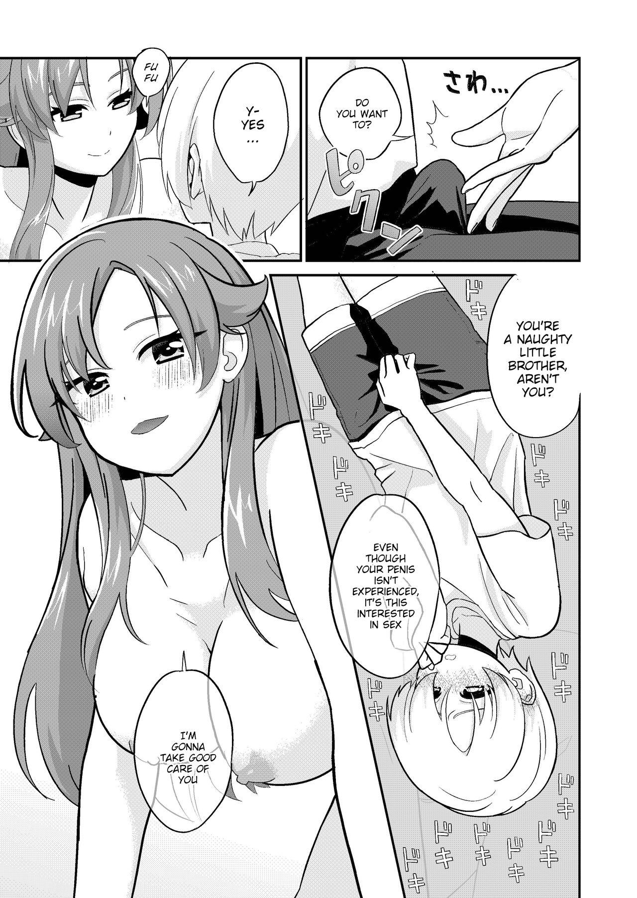 Seduction Porn Nee, Kaeshite yo! | Give it back, sis! Virginity - Page 8