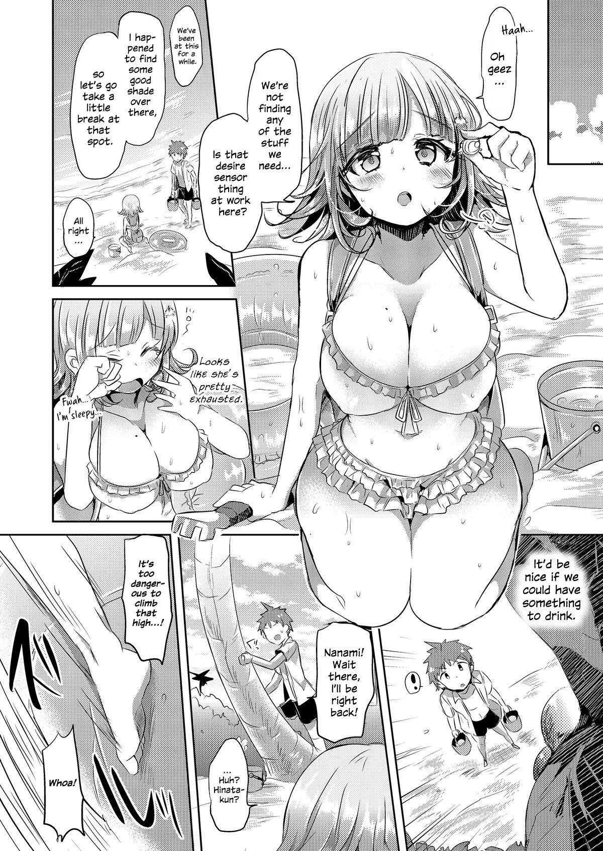 Hot Naked Women Game na Kanojo to Chou Koukou Kyuu no Hatena Hatena - Danganronpa Young Petite Porn - Page 3